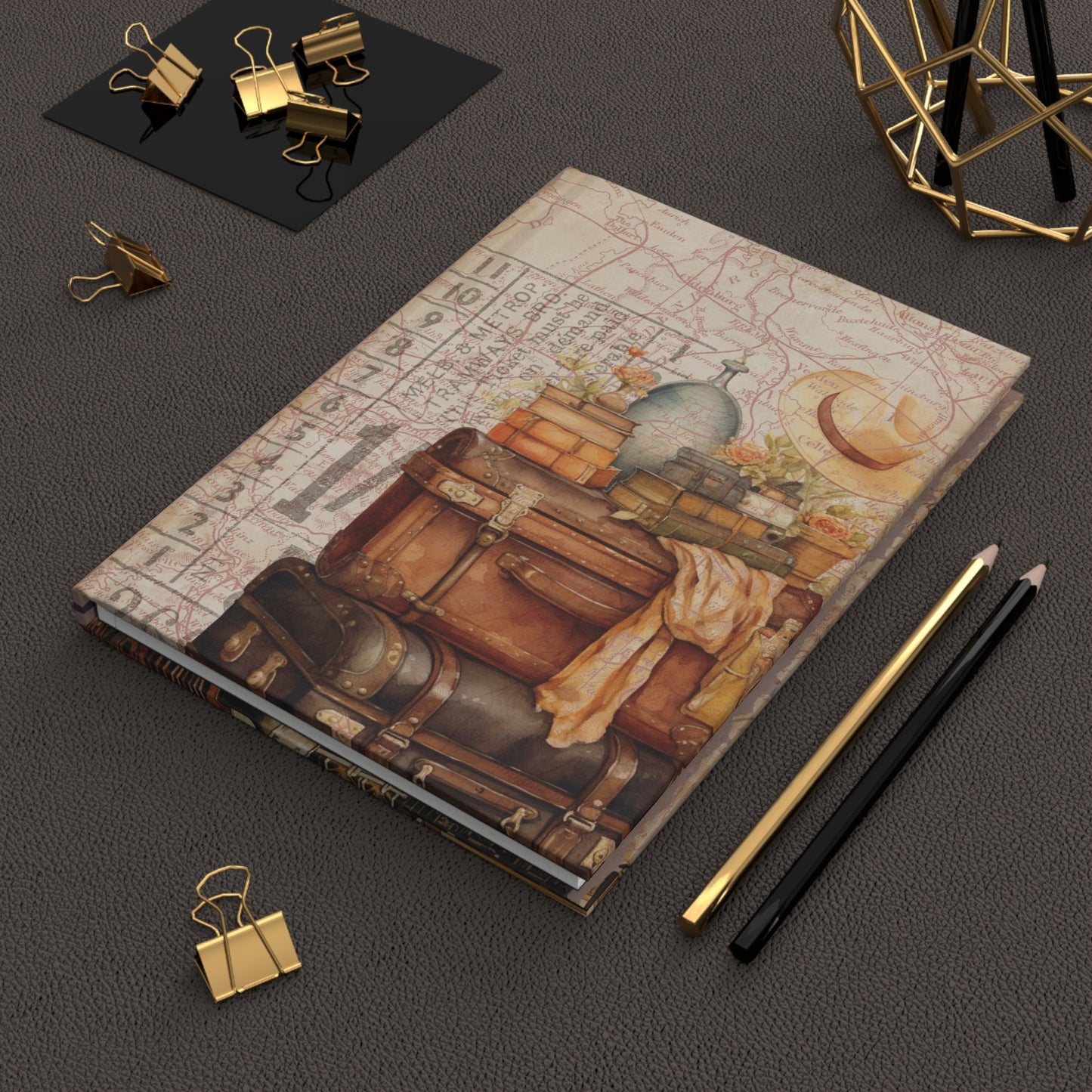 Vintage Travel Blogger Junk Journal - JOURNAL VENUE