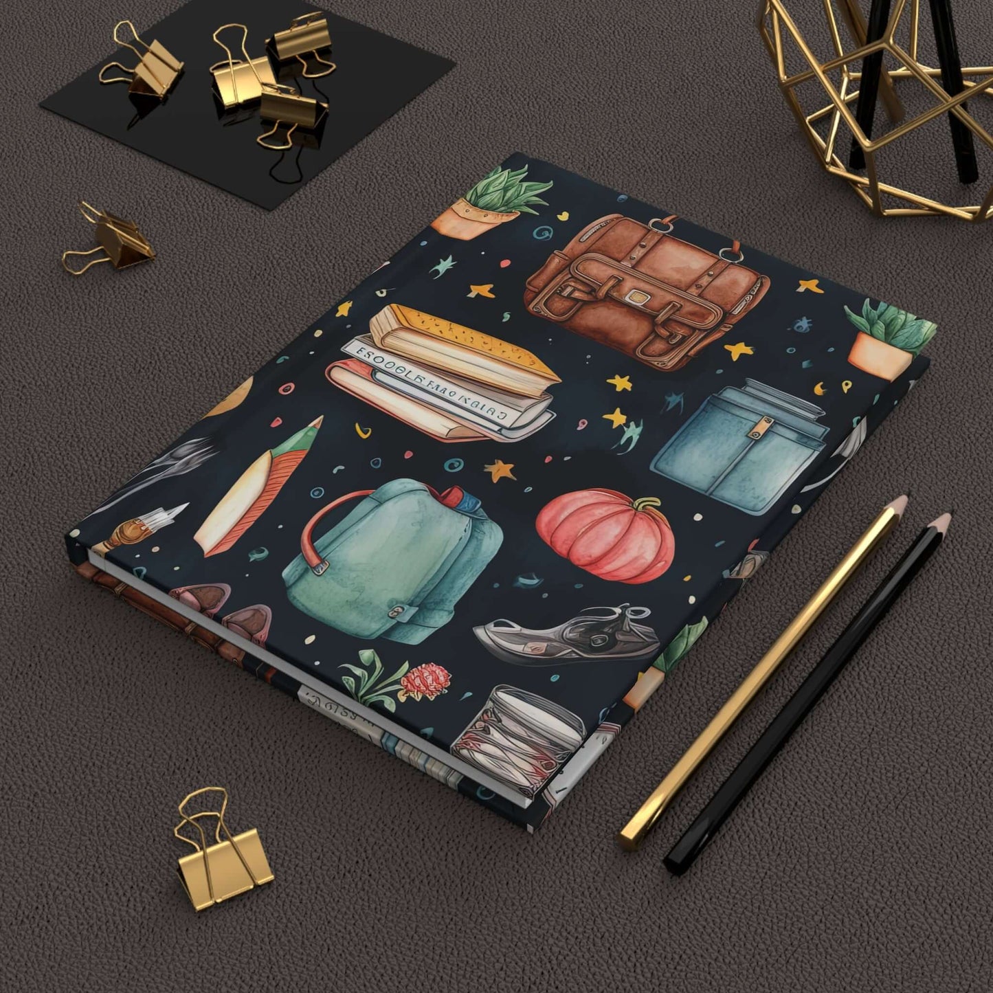 Back To School Reading Hardcover Journal - JOURNAL VENUE