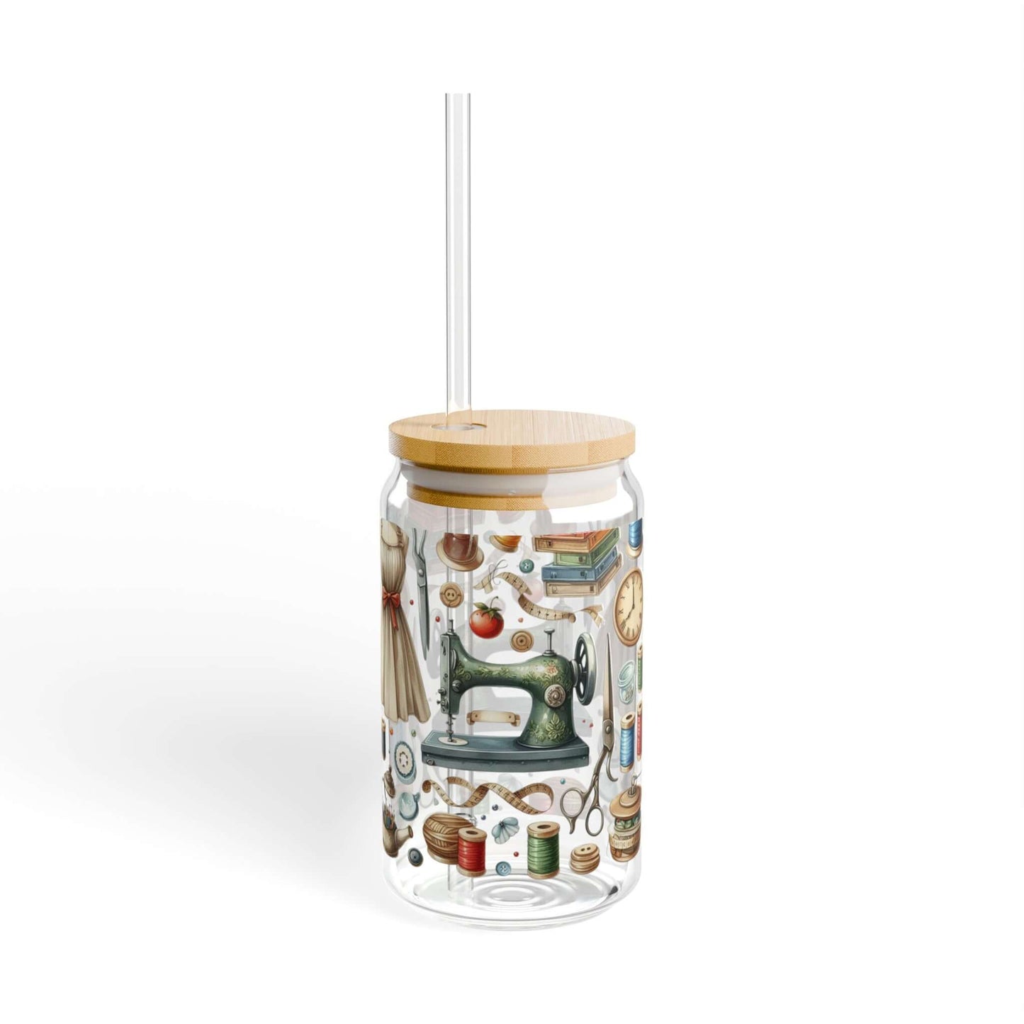 Cute Craft Hobbyist Coffee Glass Tumbler - JOURNAL VENUE