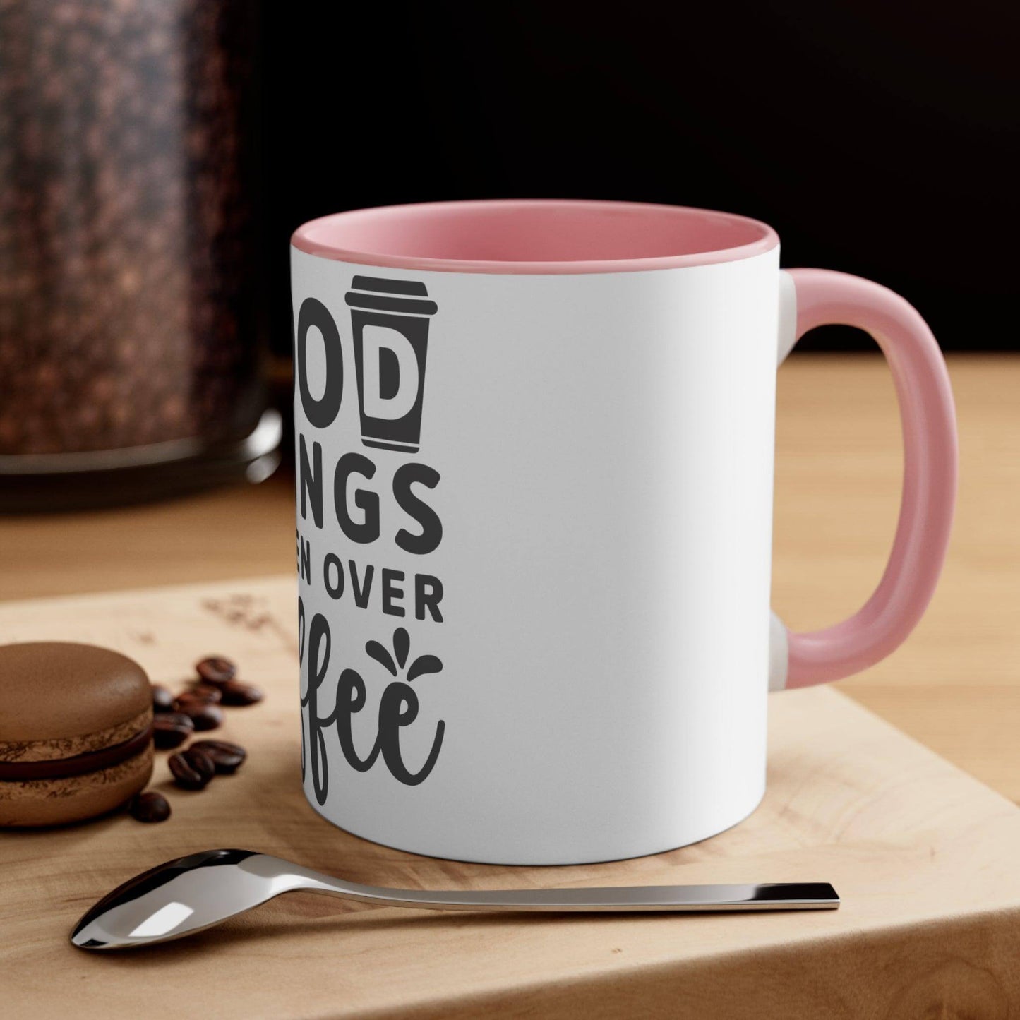 Coffee & Book Lover Accent Coffee Mug - JOURNAL VENUE