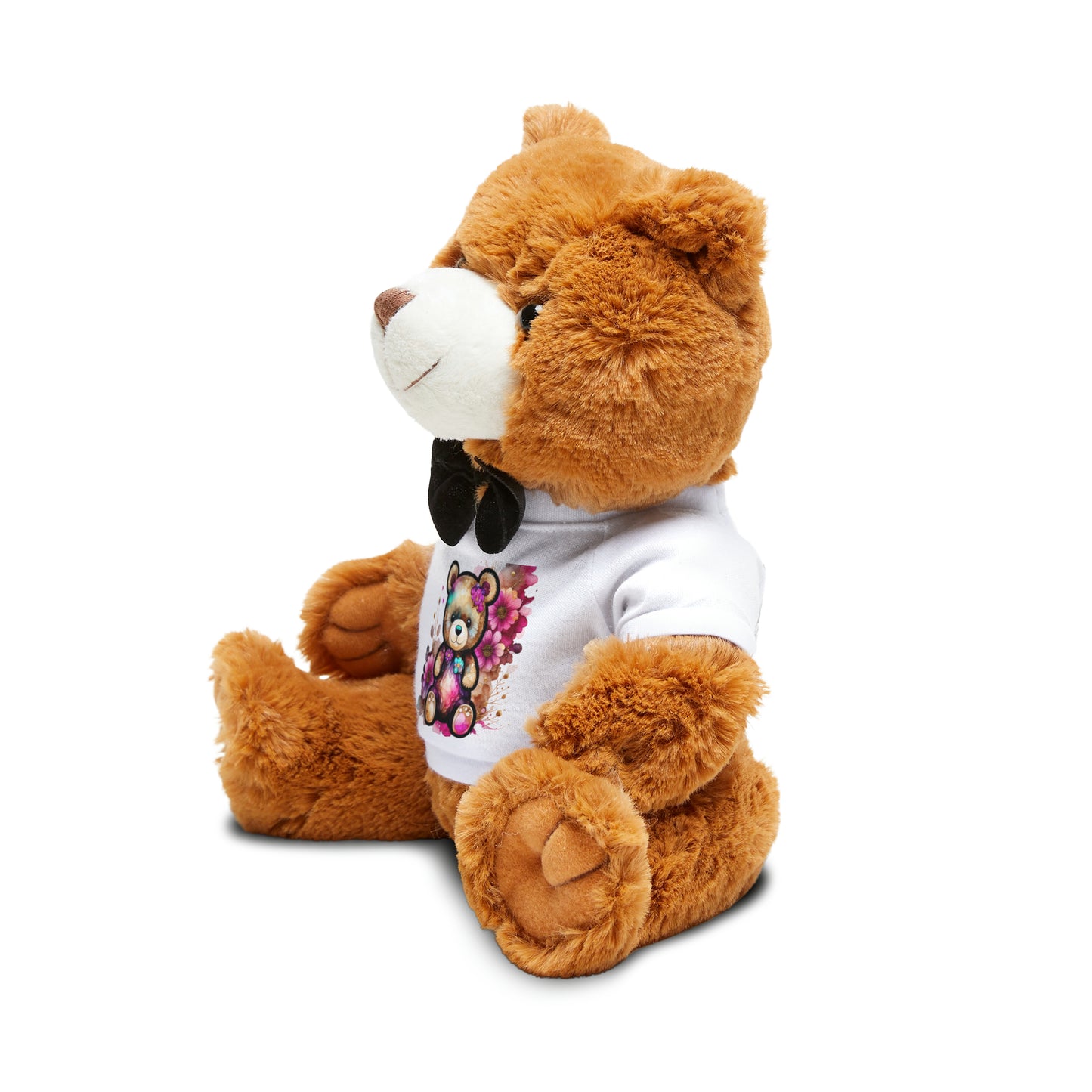 Cute Floral Teddy Bear with T-Shirt - JOURNAL VENUE