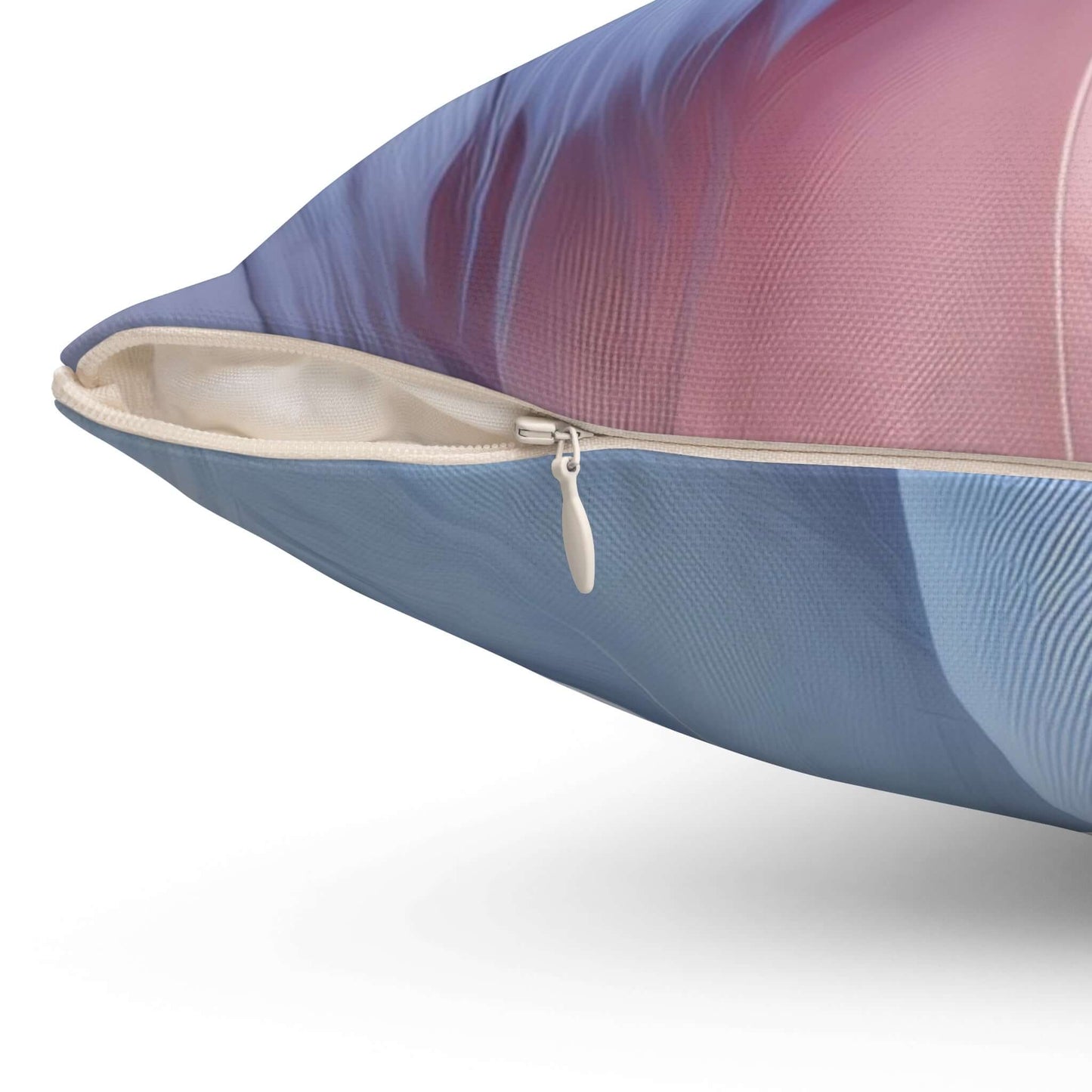 3D Feather Square Pillow