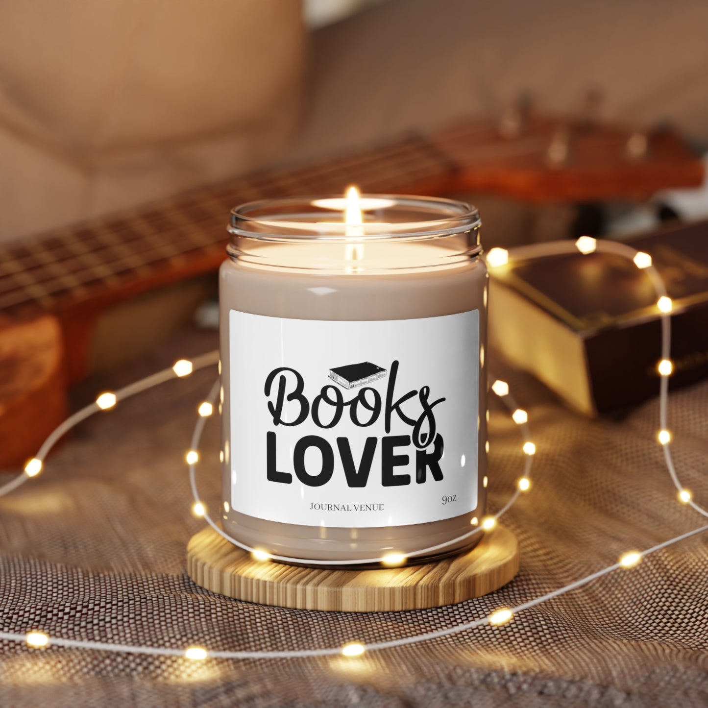 Books Lover Scented Soy Candle - JOURNAL VENUE