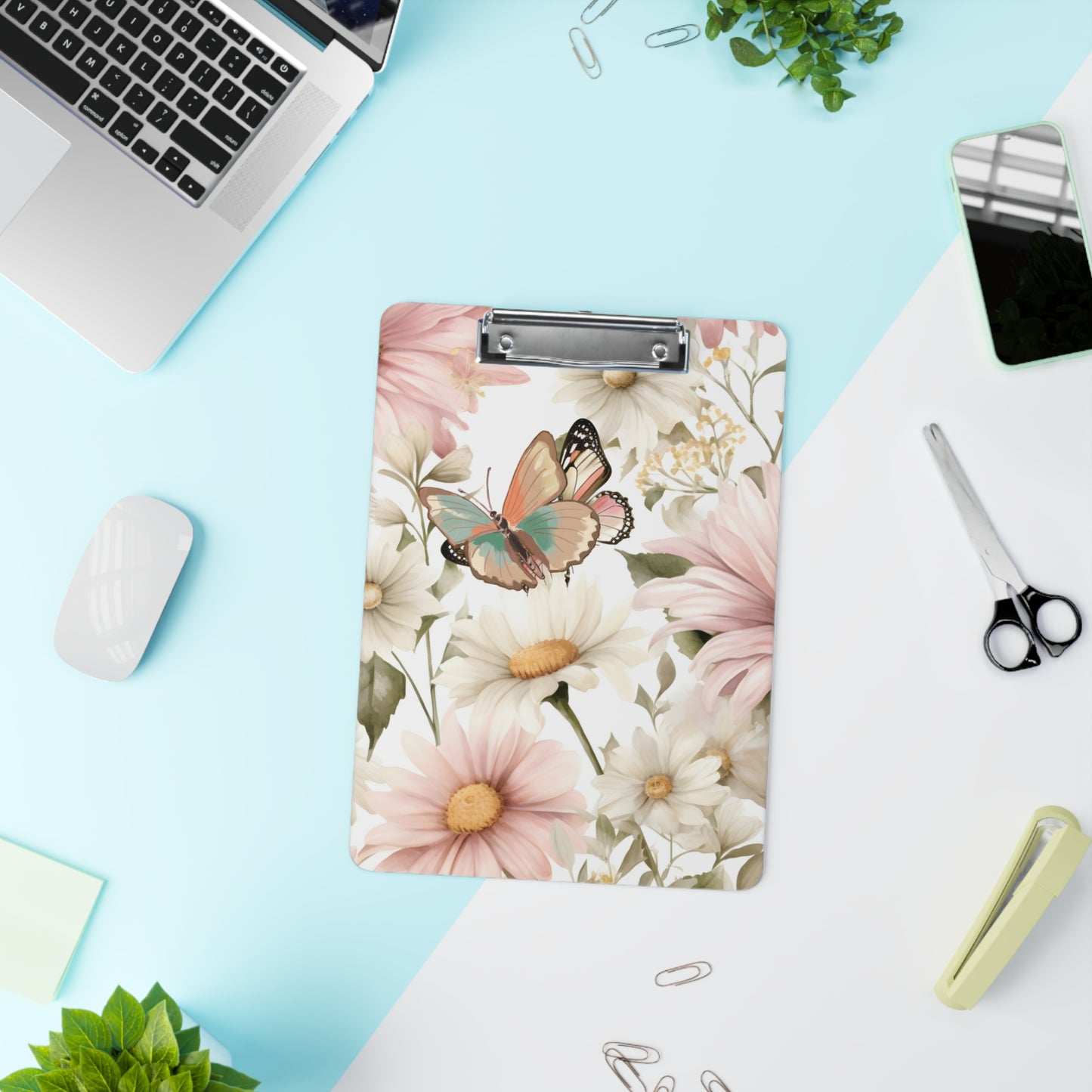 Floral Home Office Clipboard Stationery - JOURNAL VENUE