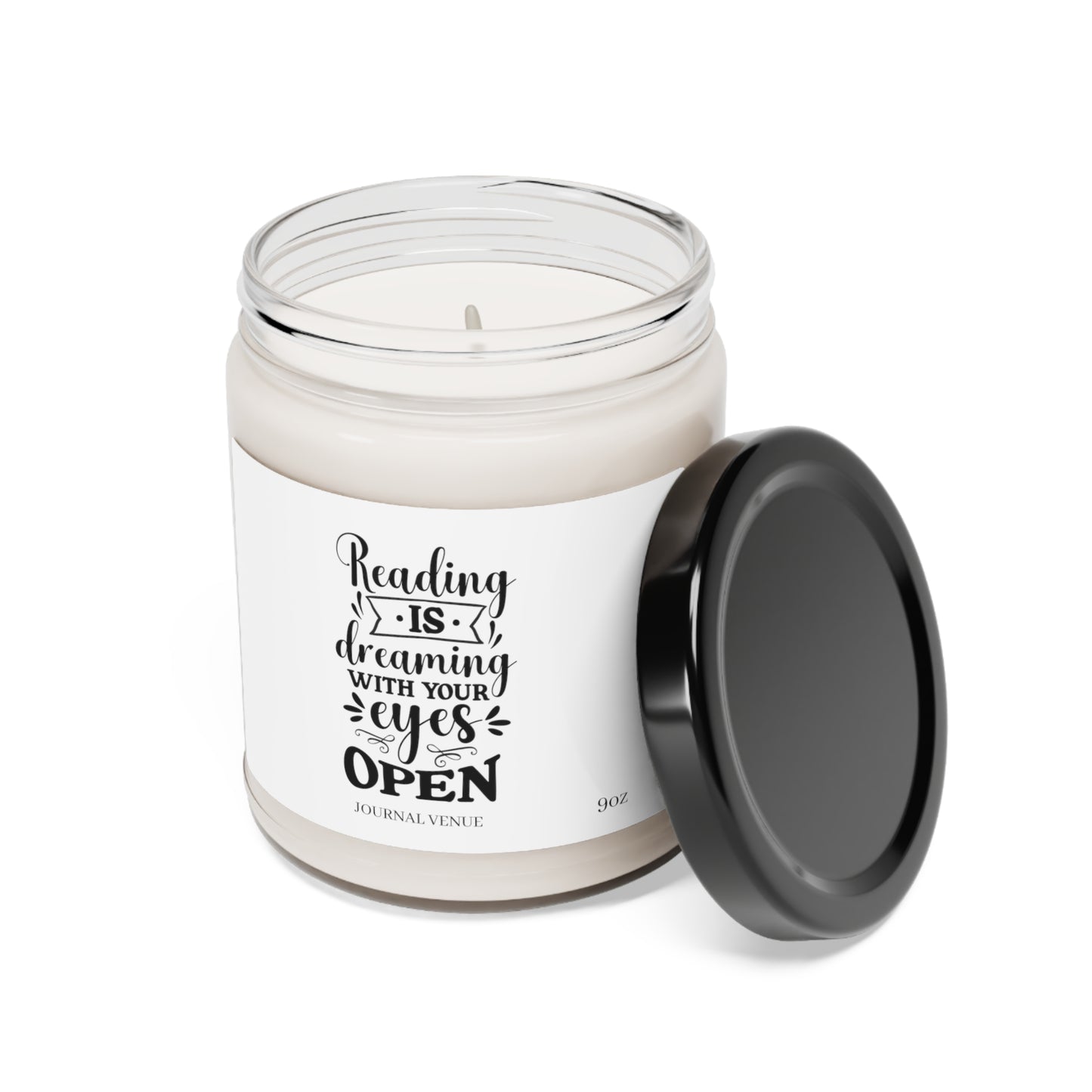 Keep Your eyes Open Scented Soy Candle - JOURNAL VENUE