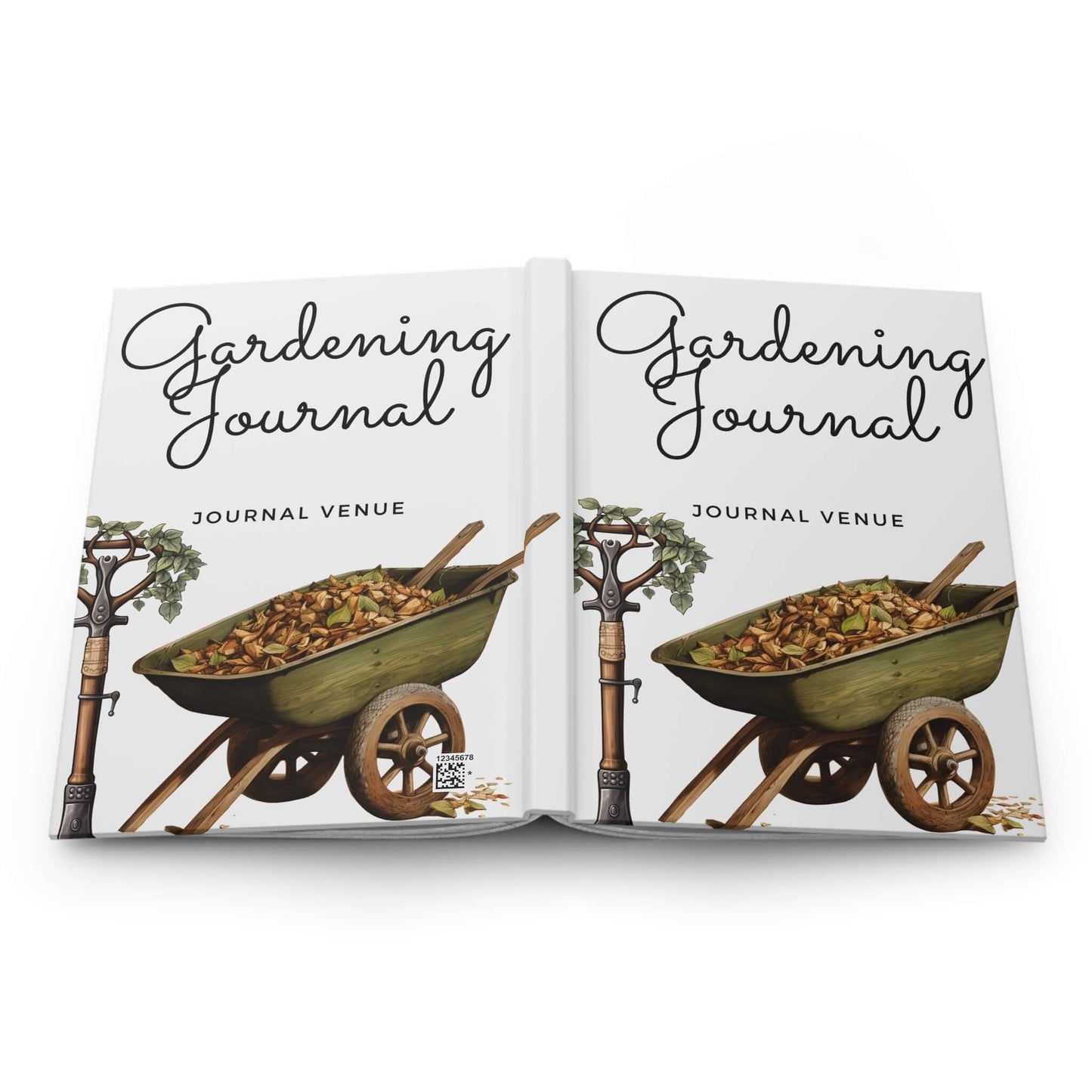 The Farmers Garden Journal Planner - Front and Back Cover