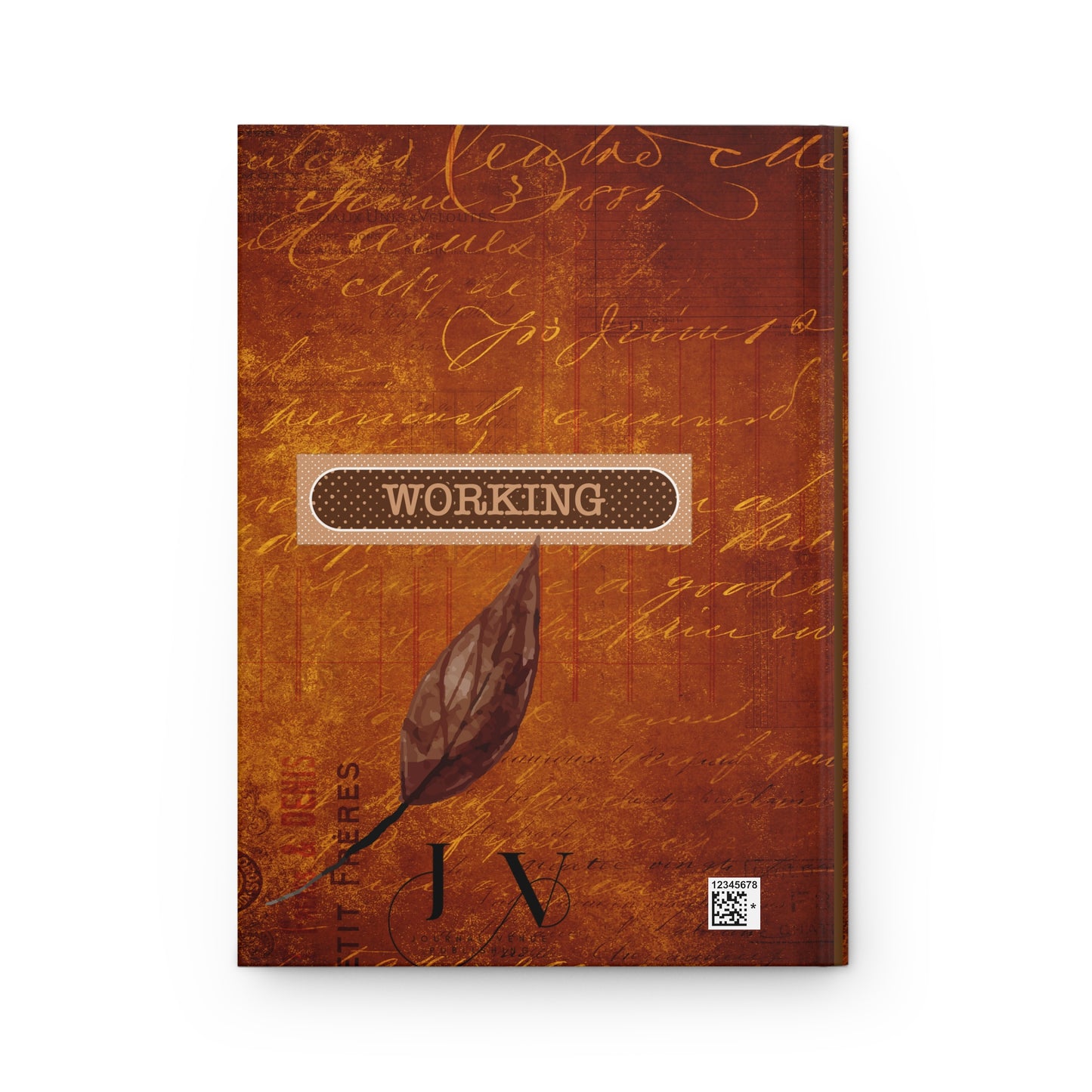 Vintage Hardcover Covered Matte Writing Notebooks - JOURNAL VENUE