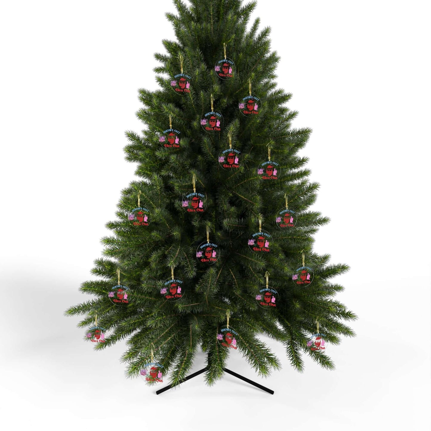 Snows Out Christmas Acrylic Ornaments