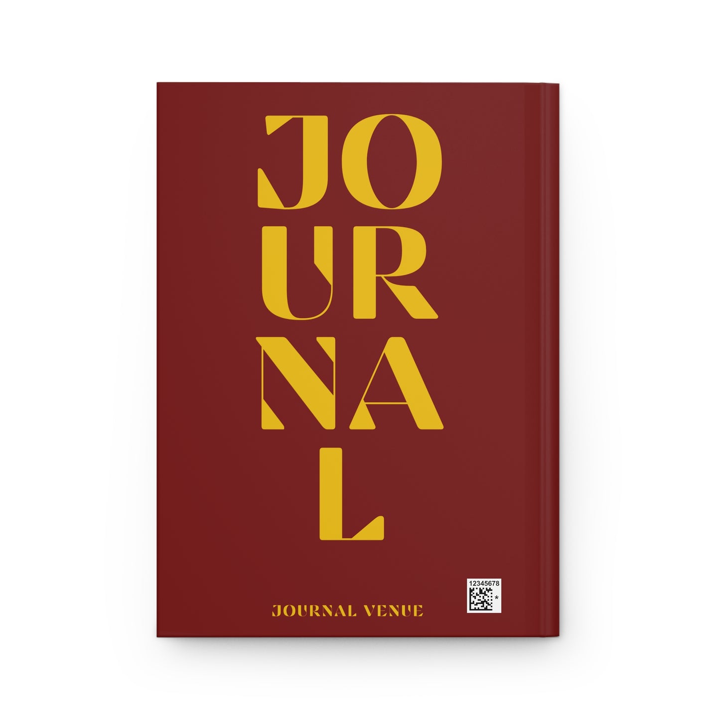 Classic Maroon Journal Matte Hardcover - JOURNAL VENUE