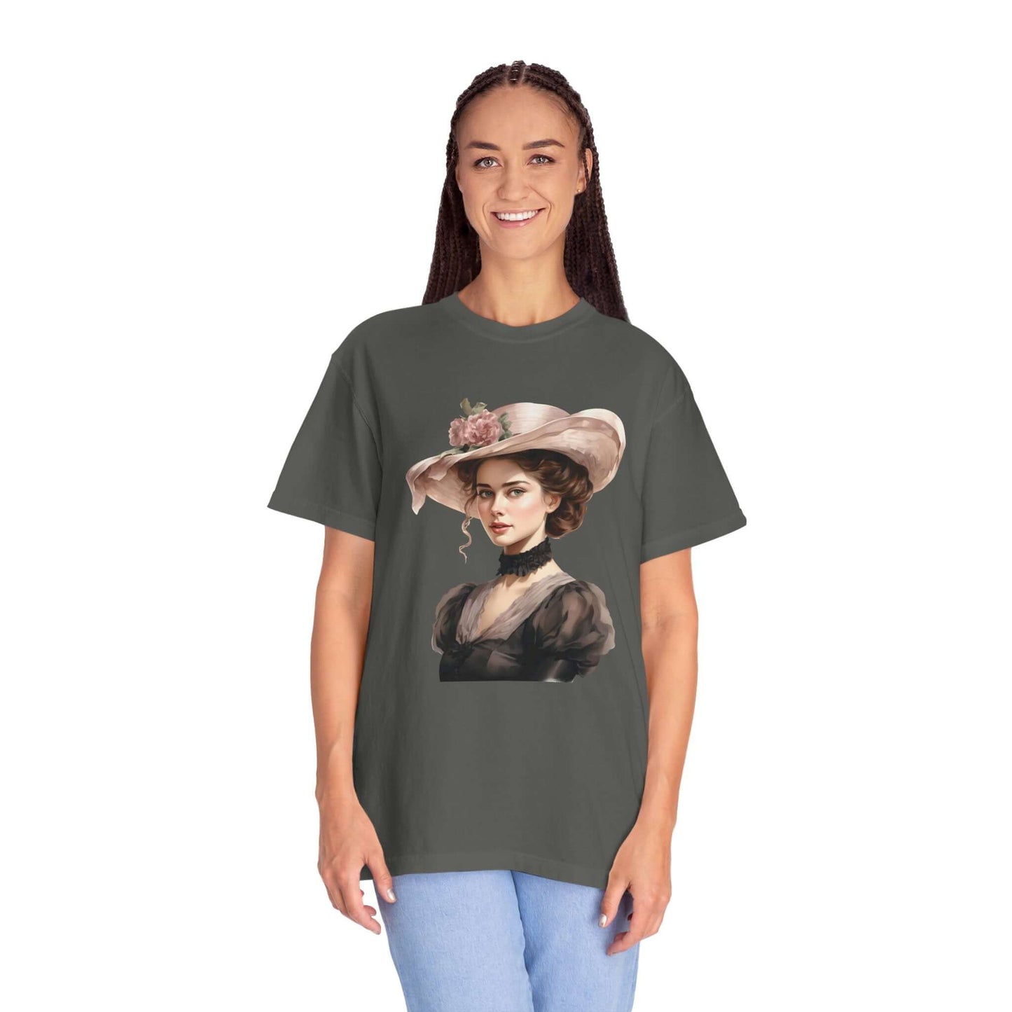 Victorian Vintage Graphic Unisex T-shirt- Font shirt- JOURNAL VENUE
