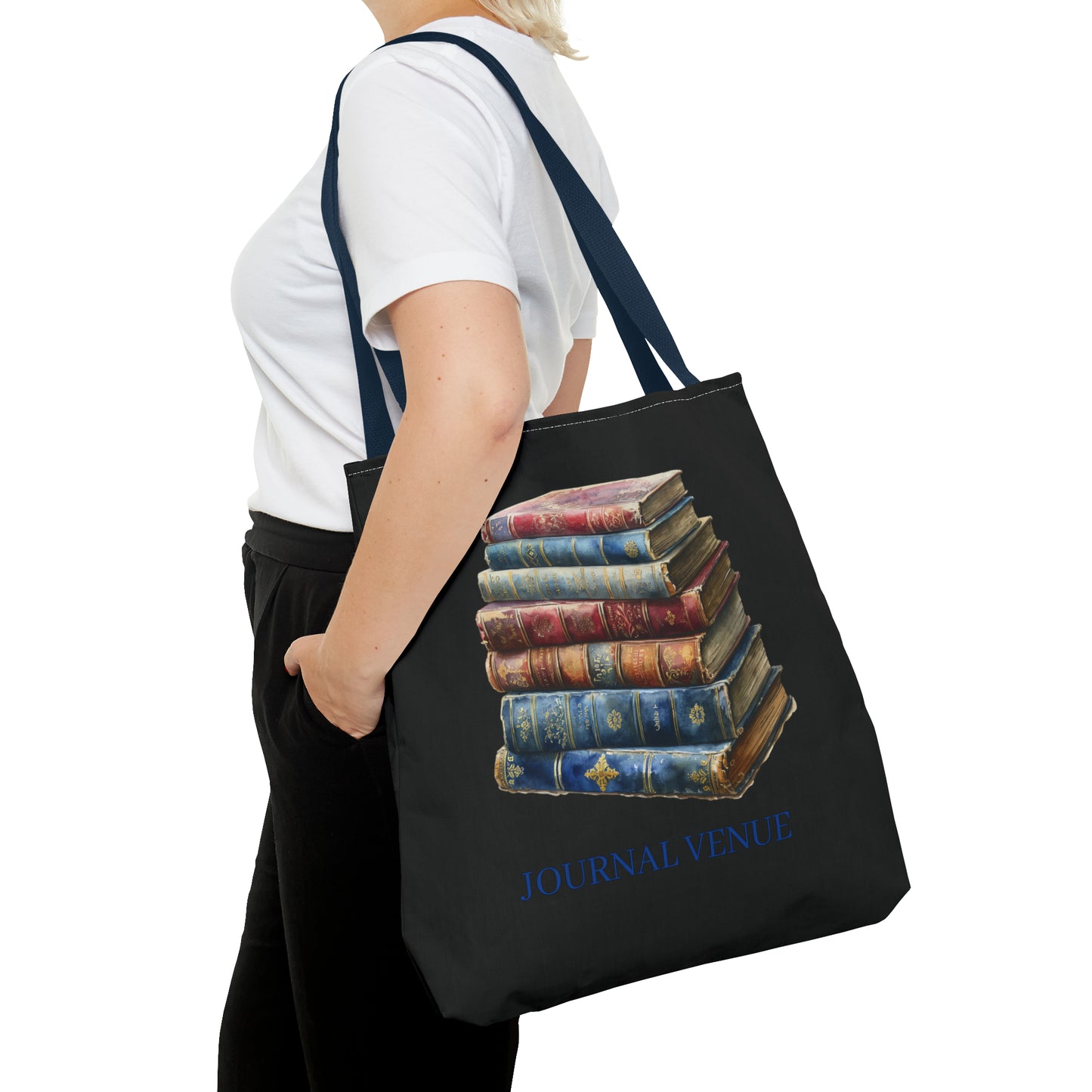 Academia Bookish Tote Bag - JOURNAL VENUE