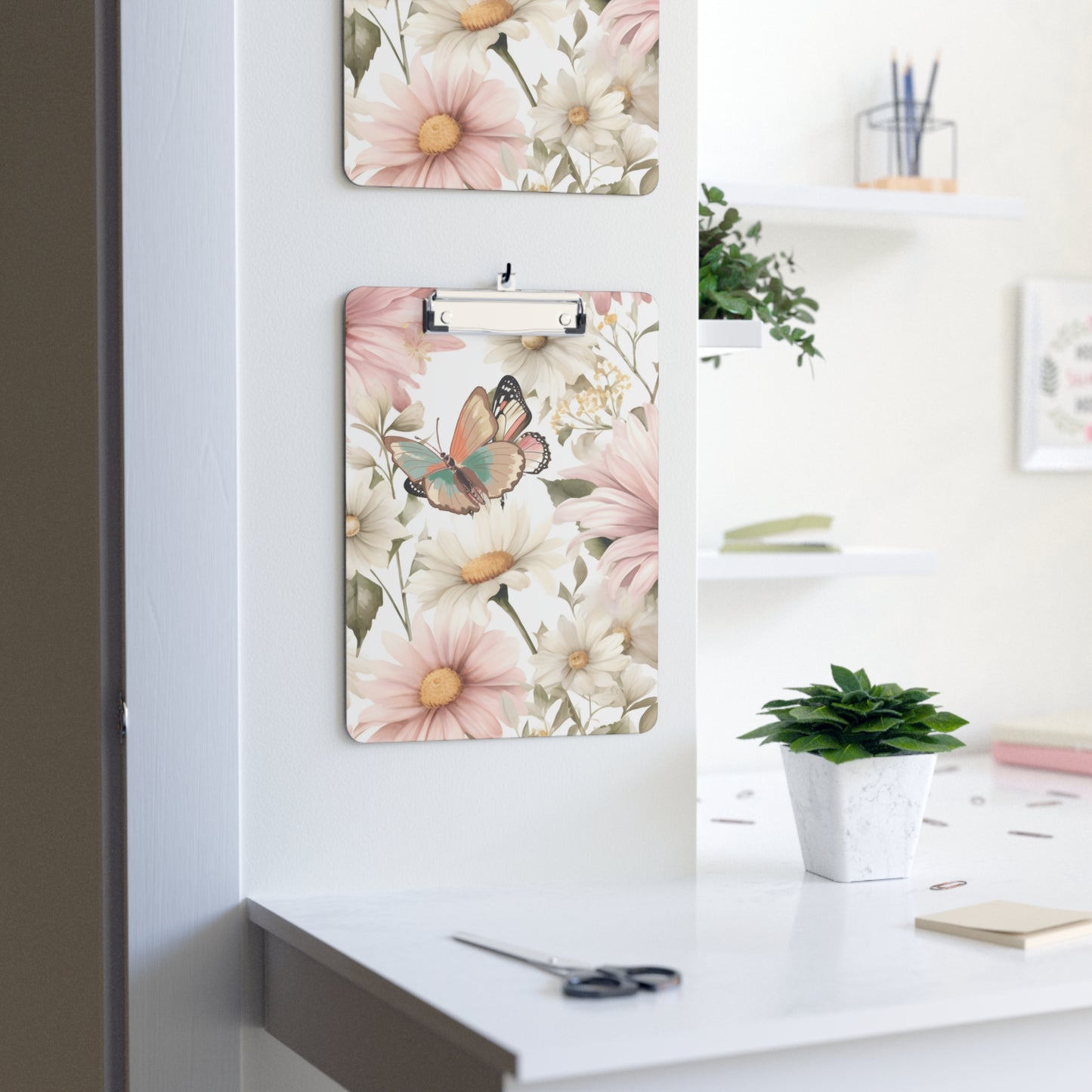 Floral Home Office Clipboard Stationery - JOURNAL VENUE