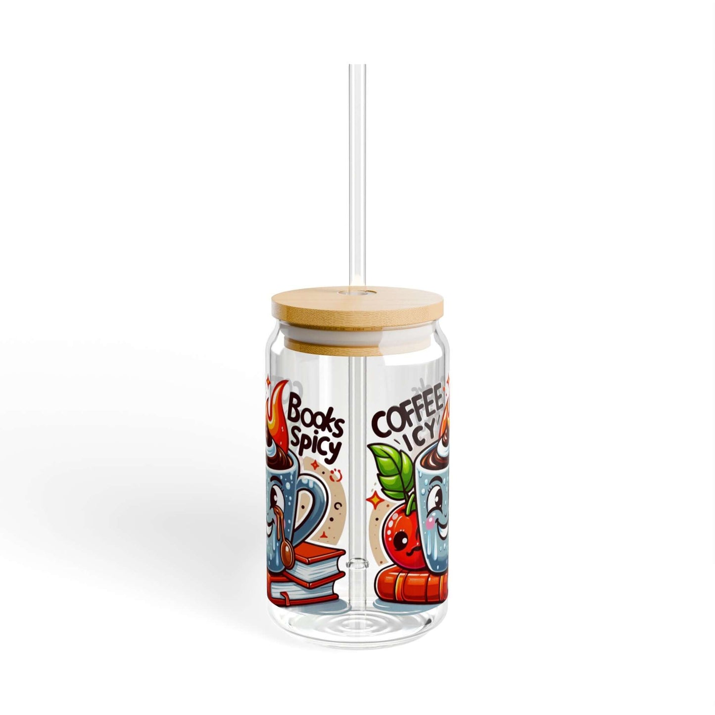 Iced Coffee Glass Mug - JOURNAL VENUE