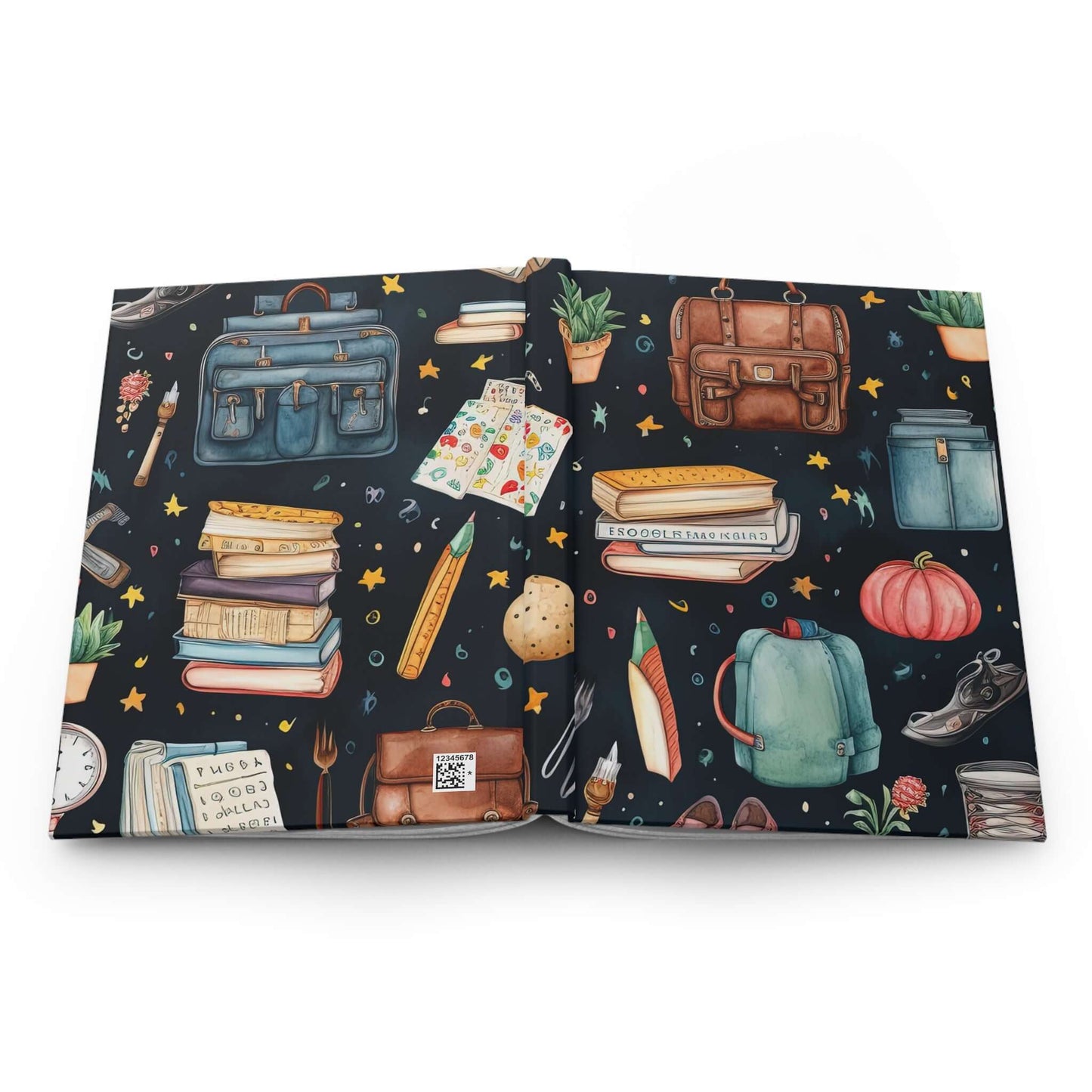 Back To School Reading Hardcover Journal - JOURNAL VENUE