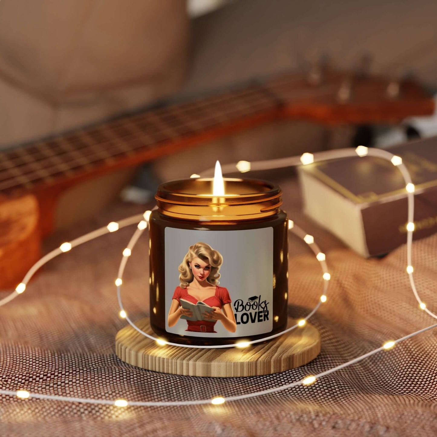 Book Lover Fall Scented Soy Candle