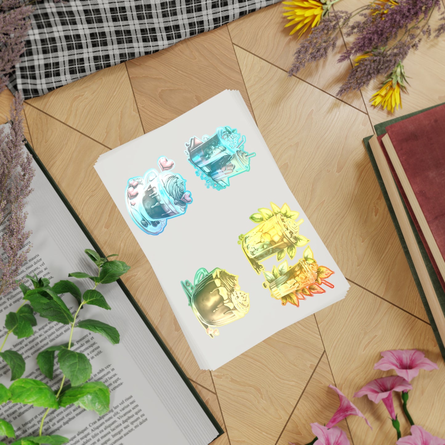 Coffee Planner Sticker Sheet Bundle - JOURNAL VENUE