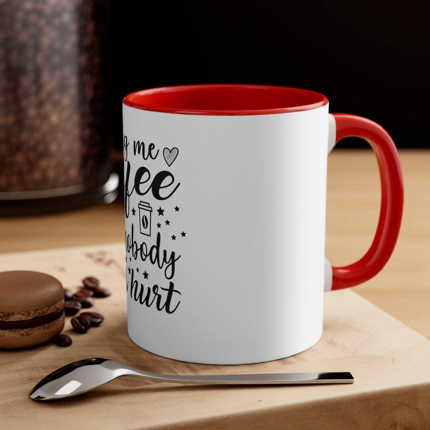 Bring Me Coffee Accent Coffee Mug - JOURNAL VENUE