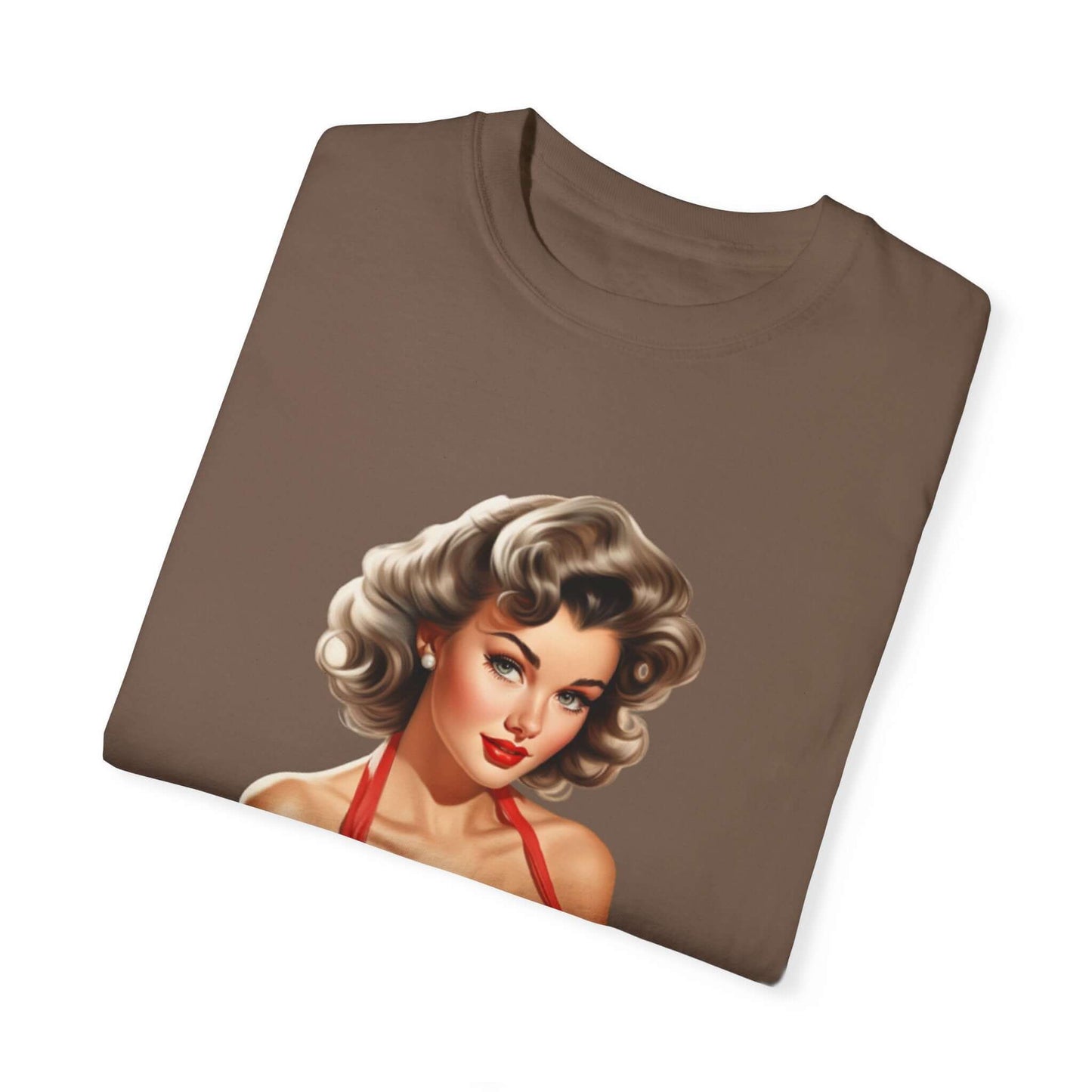 Cute Vintage Pin Up Girl T-shirt - JOURNAL VENUE