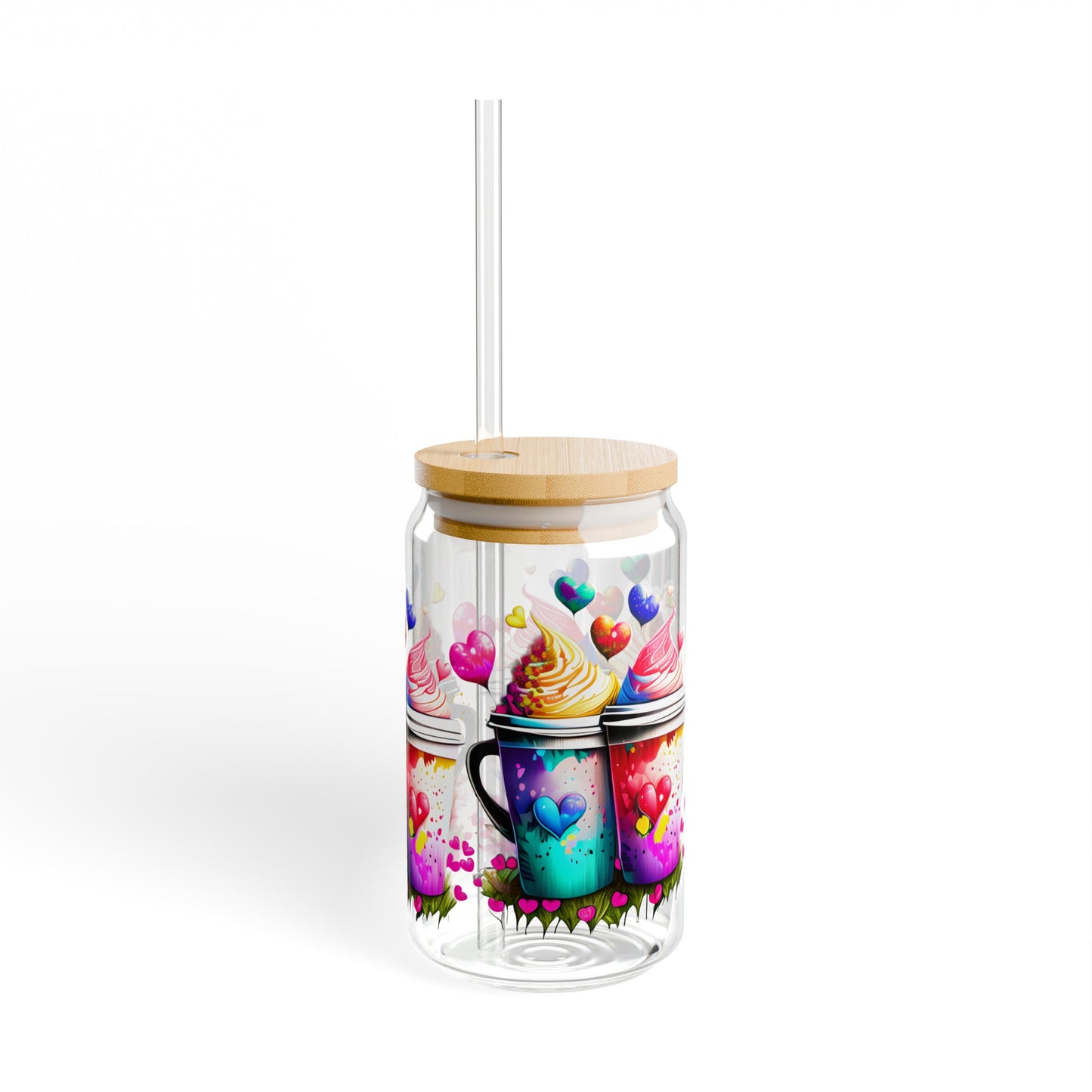 Retro Coffee Tumbler With Straw - JOURNAL VENUE