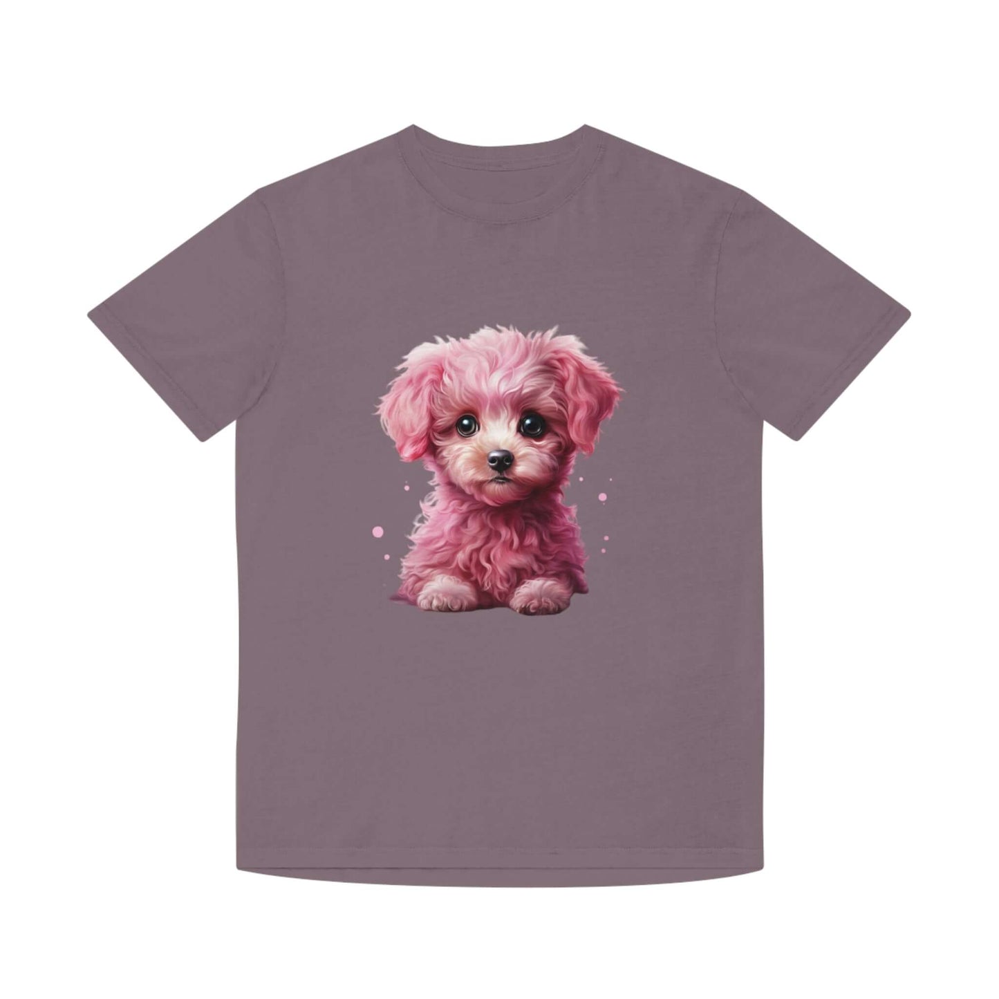 Cute Pink Poodle Faded T Shirt - JOURNAL VENUE