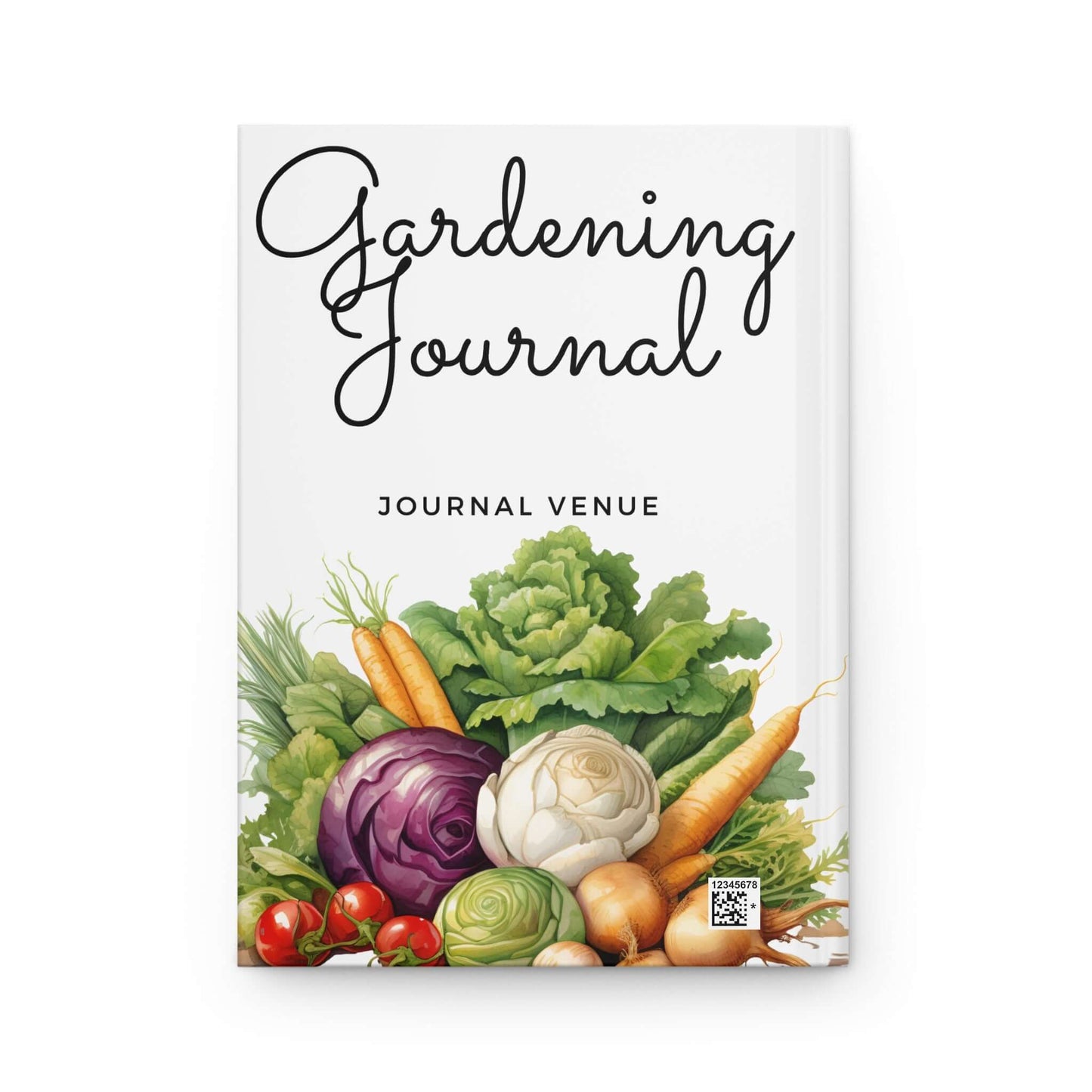 Vegetable Gardening Journal Notebook - Garden Journaling - Back Cover