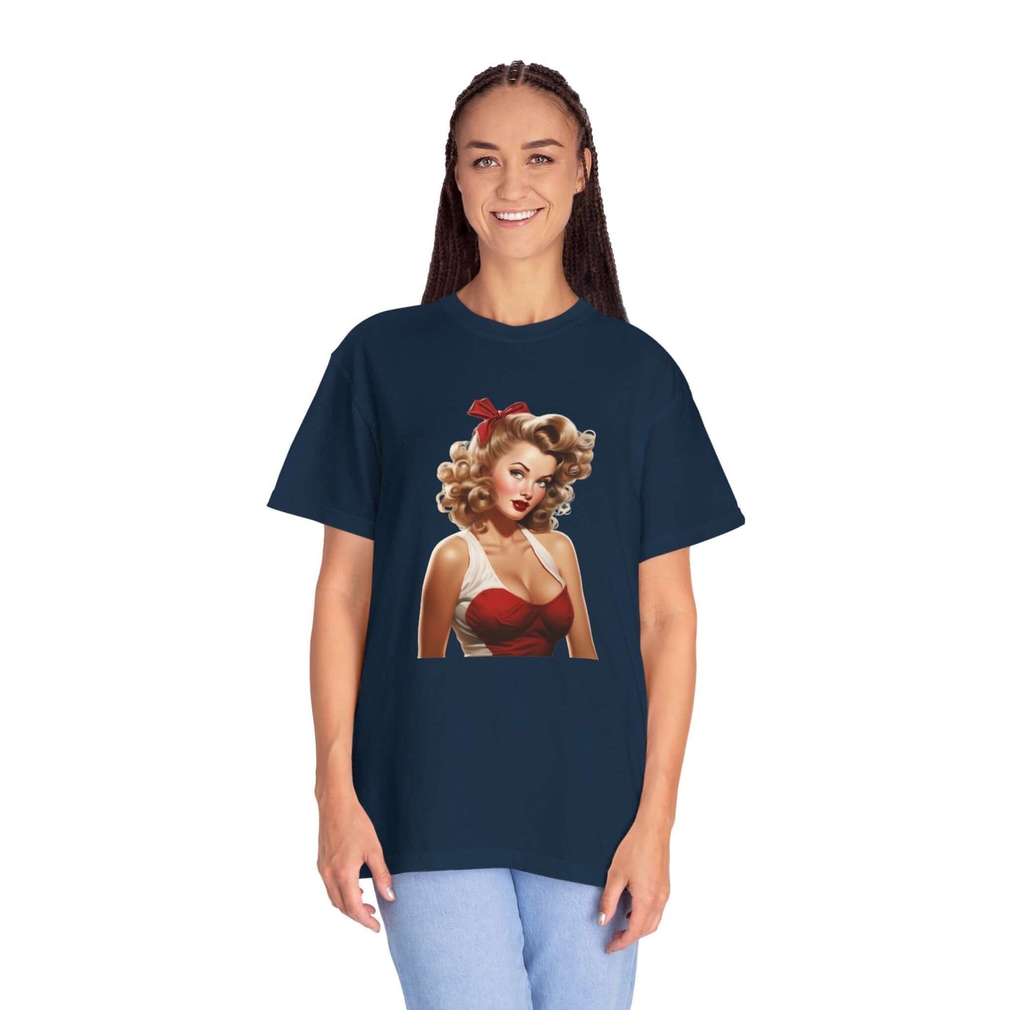Vintage Pin Up Girl T-shirt