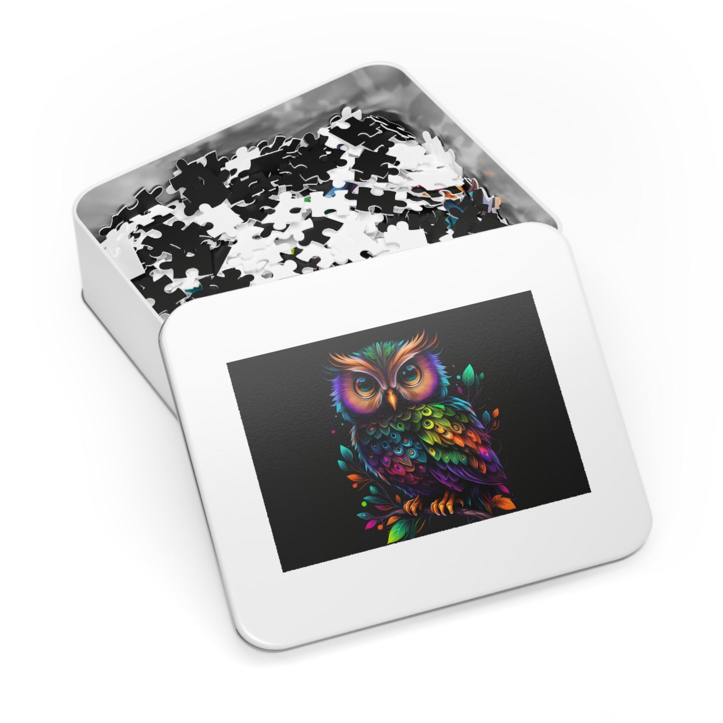 Colorful Owl Jigsaw Puzzle - JOURNAL VENUE