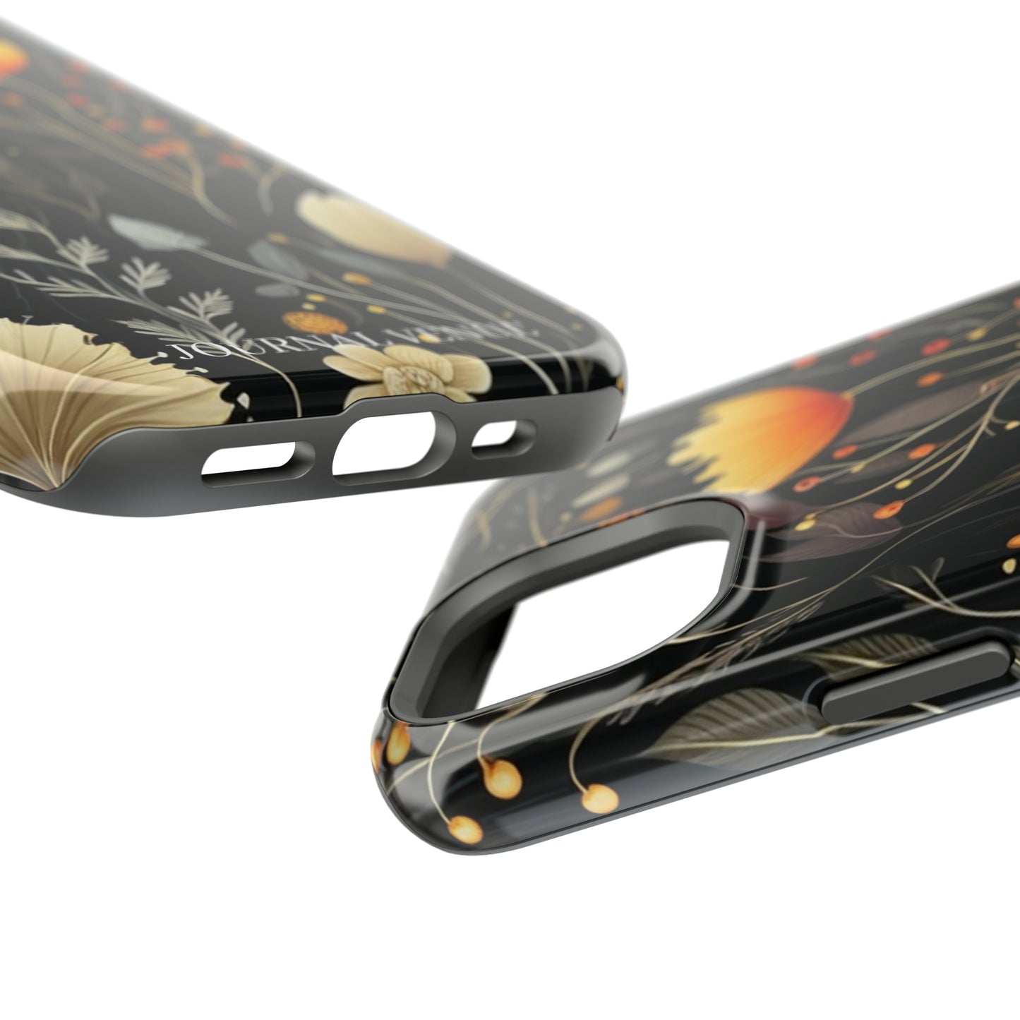 Wild Flower pattern MagSafe Tough Iphone Cases