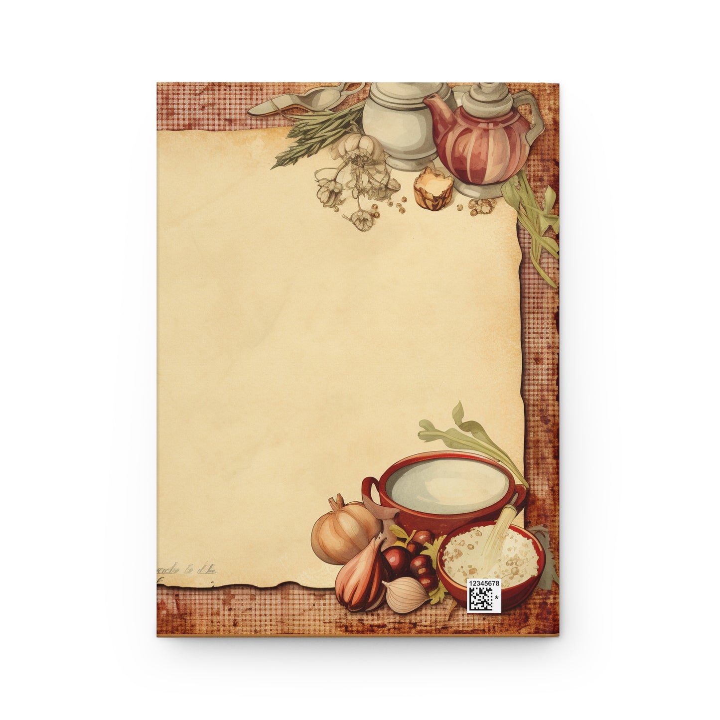 Vintage Baking Recipes Book Journal - JOURNAL VENUE