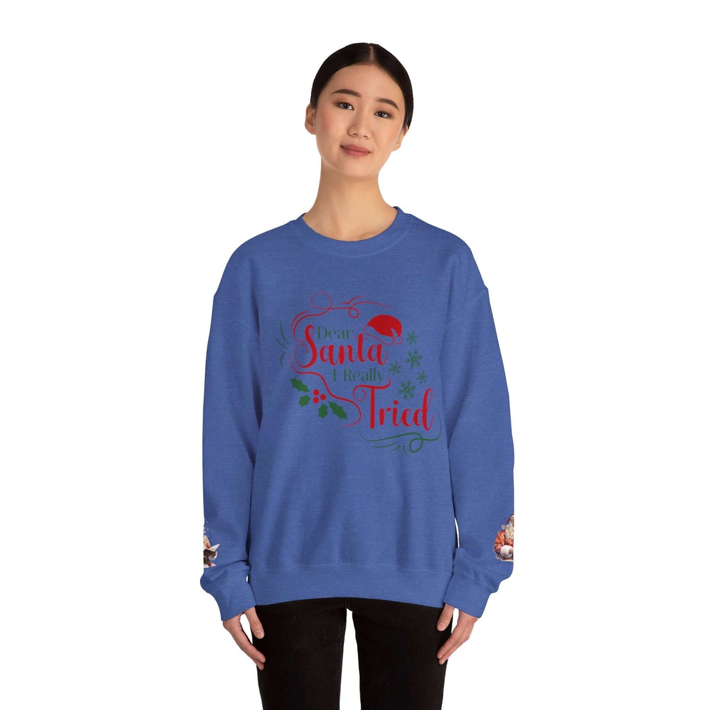 Dear Santa Christmas Crewneck Sweatshirt