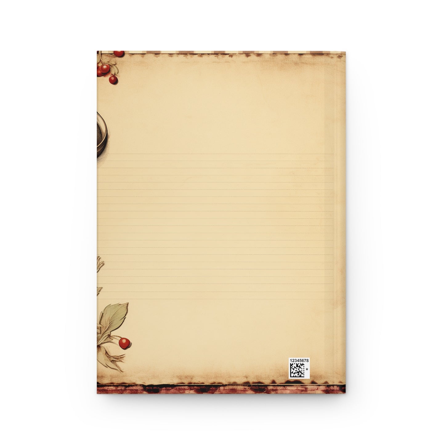 Healthy Vintage Food Recipes Book Journal - JOURNAL VENUE