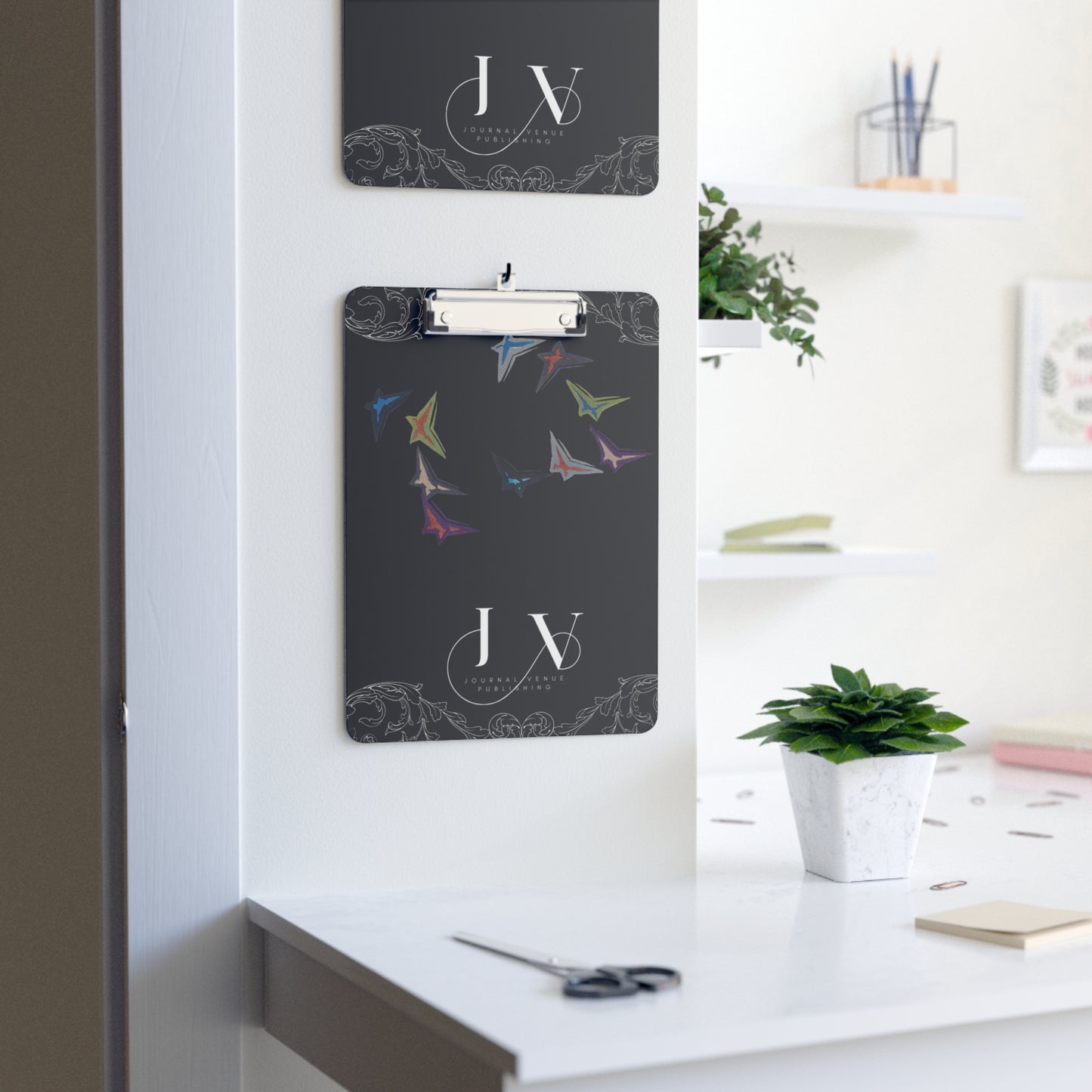 Black Home Office Clipboard - JOURNAL VENUE