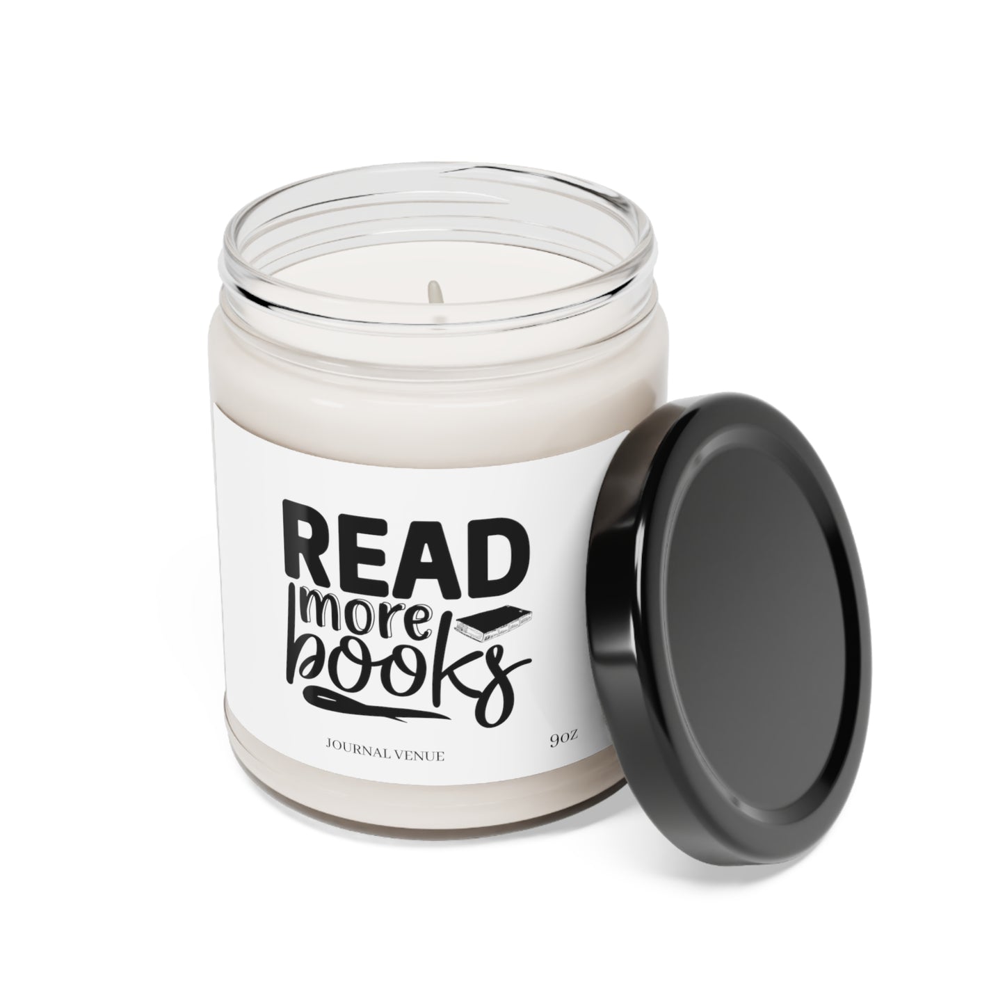Read More Books Scented Soy Candle - JOURNAL VENUE