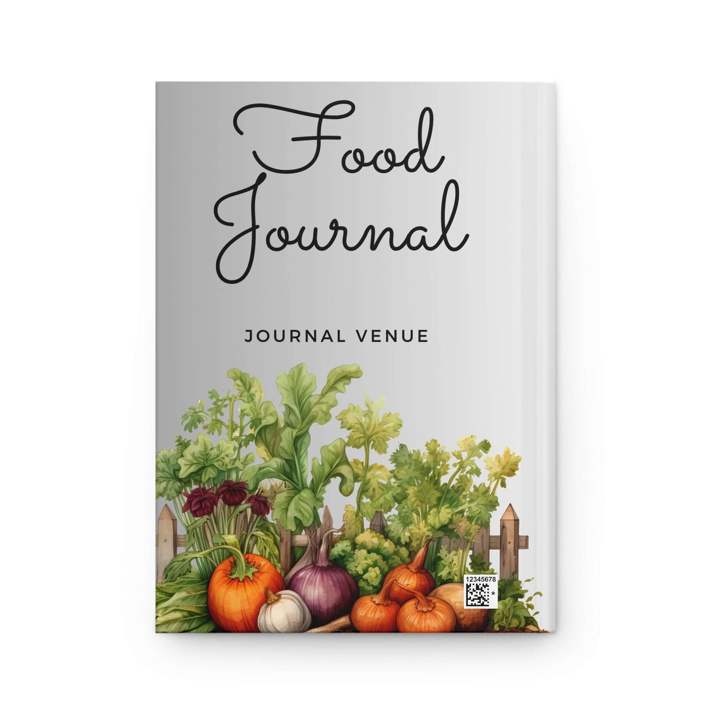 Vegetable Garden and Food Journal Planner - Back Cover