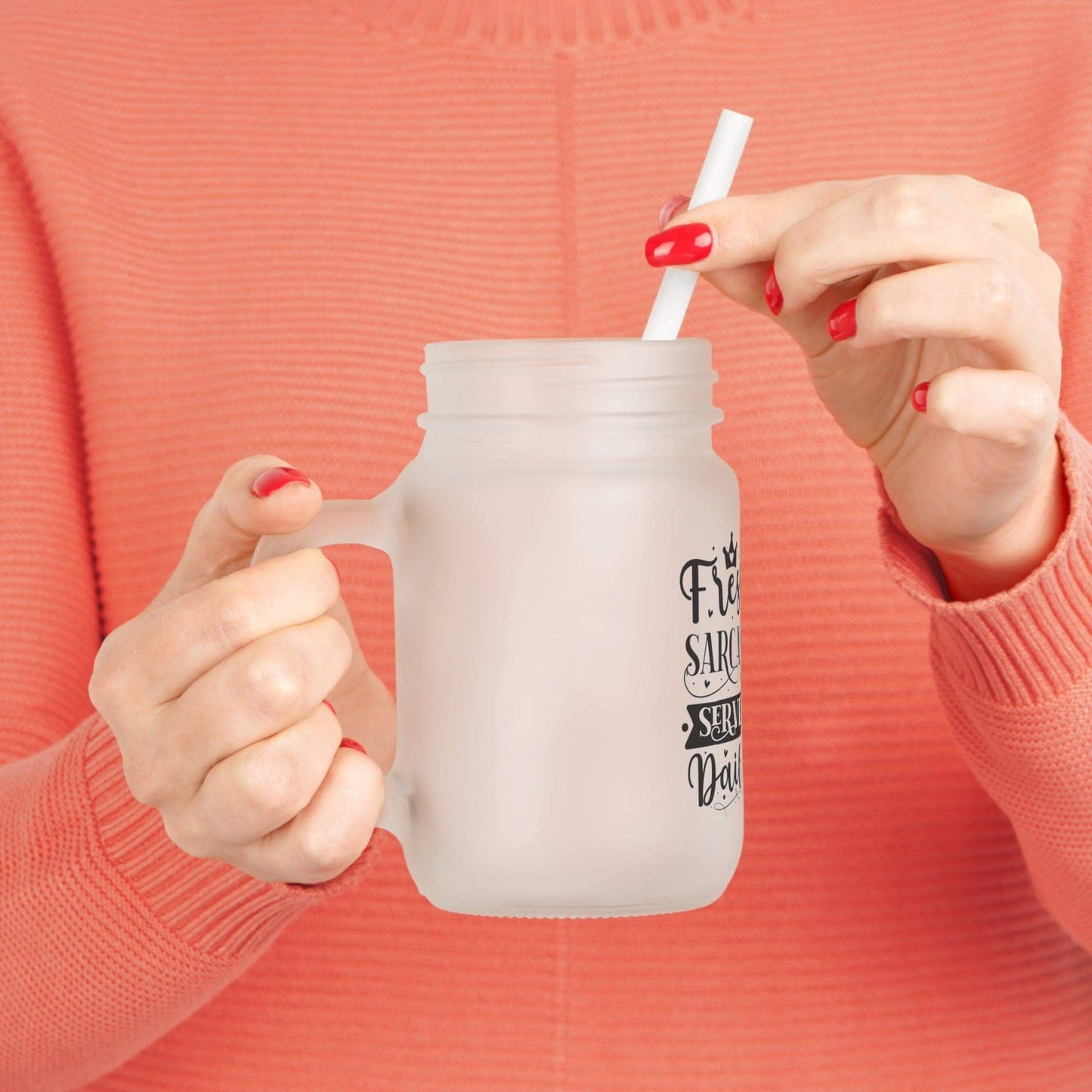 Fresh Sarcasm served Daily Mason Jar - JOURNAL VENUE