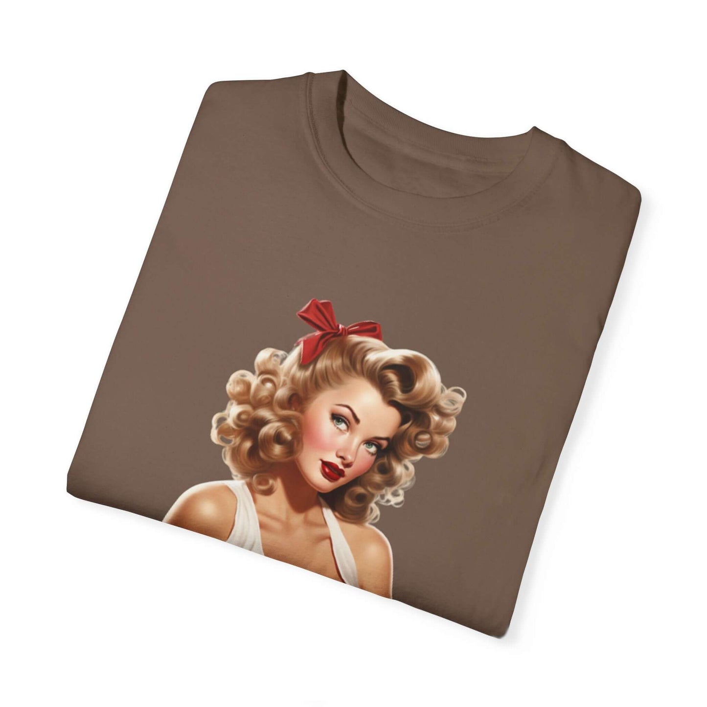 Cute Vintage Pin Up Girl T-shirt - JOURNAL VENUE