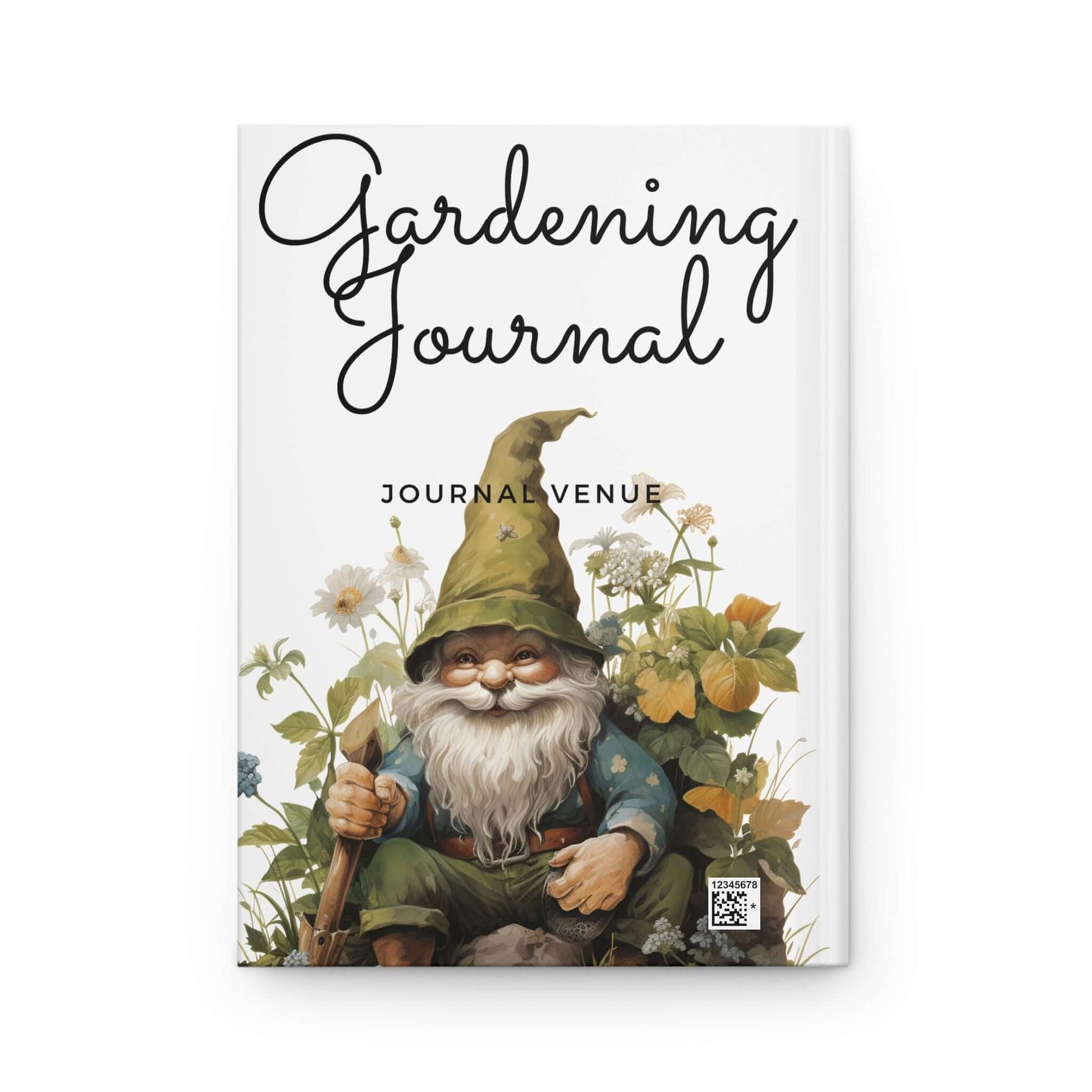 Gnome Vegetable Garden Journal - Back Cover