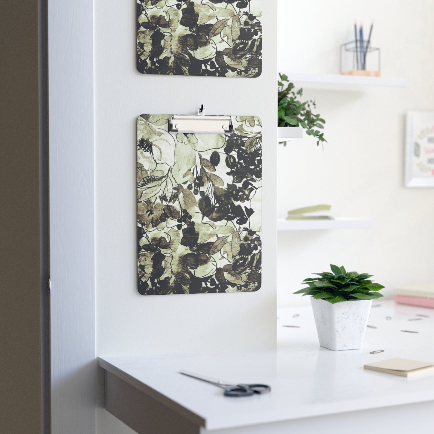 Vintage Floral Home Office Clipboard - JOURNAL VENUE