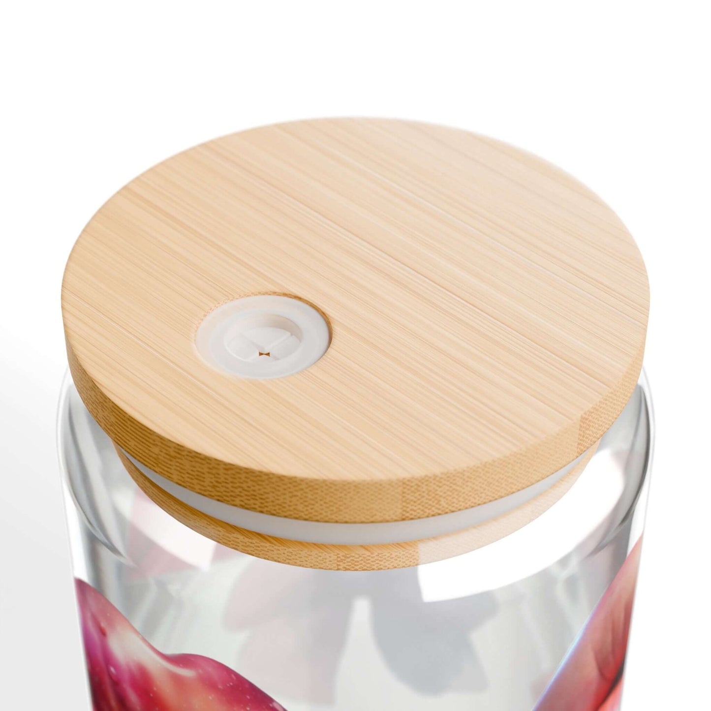 Coquette Bow & Lips Iced Coffee Glass Tumbler