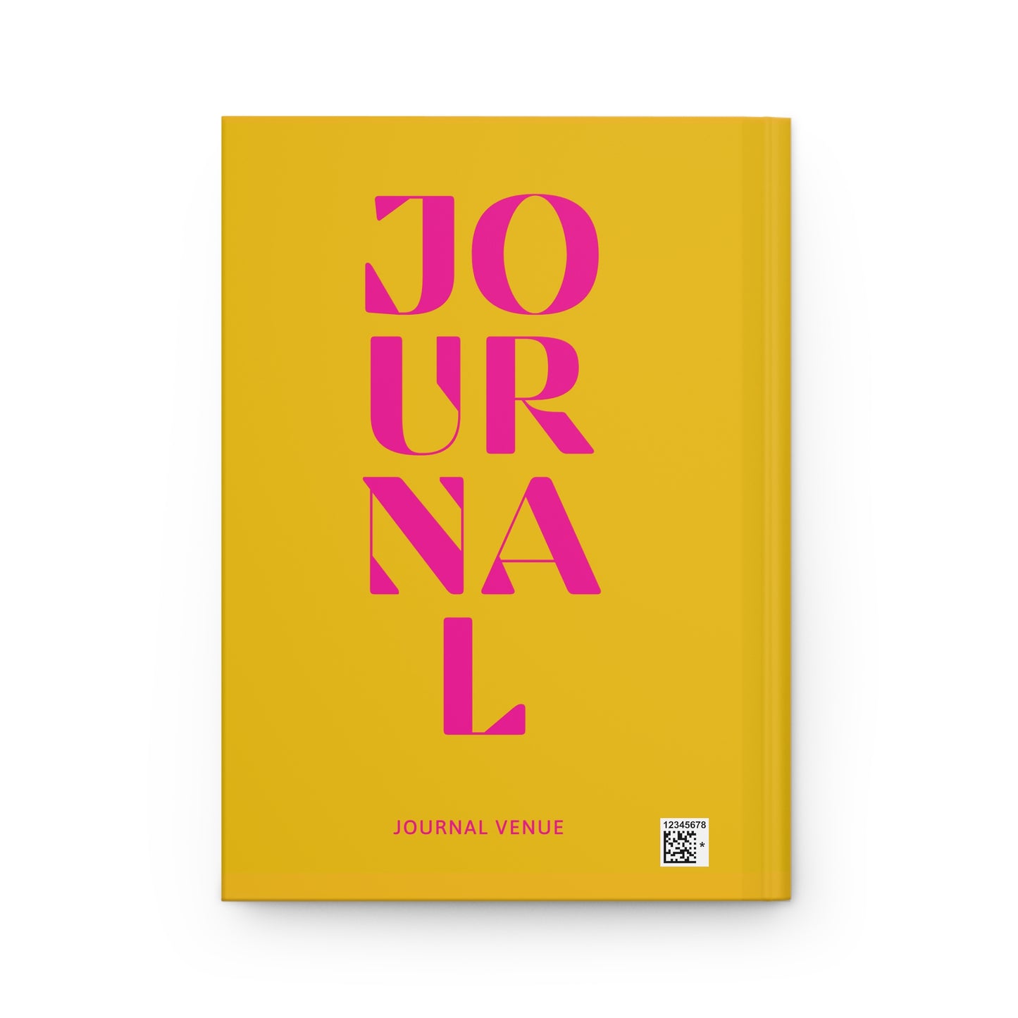 Modern Yellow Writing Journal  - JOURNAL VENUE