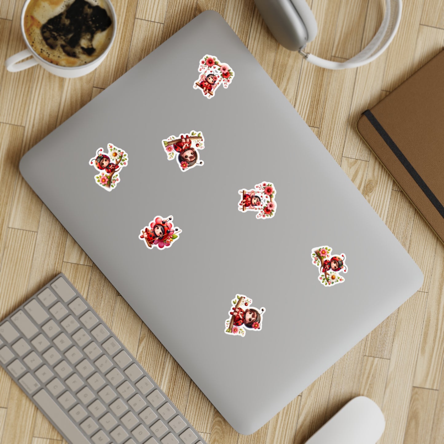 Lady Girl Bug Sticker Sheet Bundle - JOURNAL VENUE