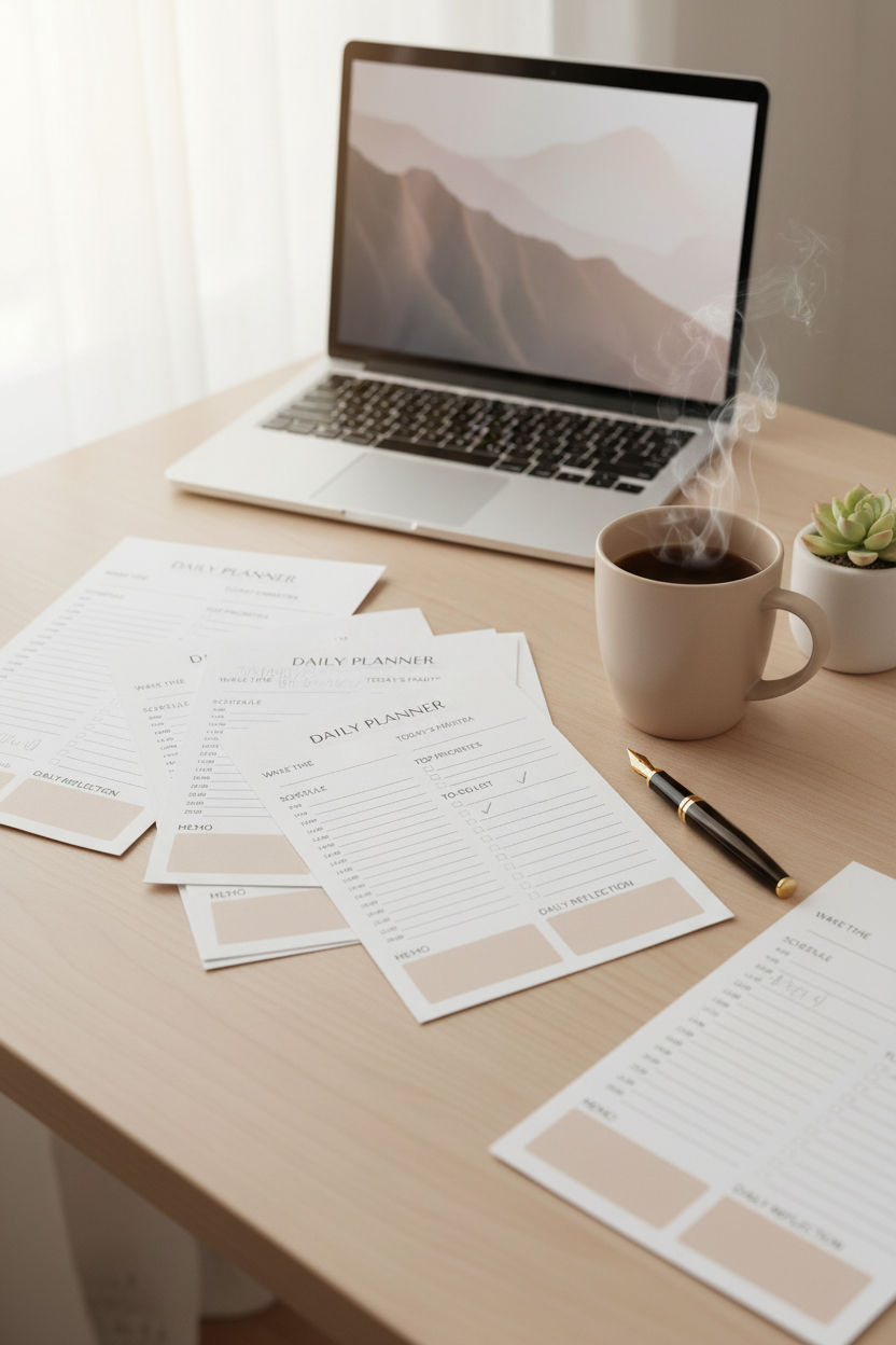 ADHD Planner Bundle | Printable PDF Organization - Journal Venue