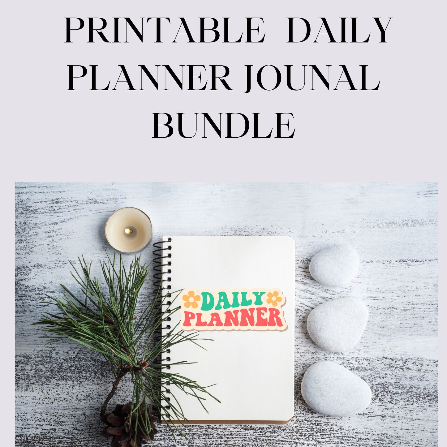 Printable Daily Planner Journal Bundle- JOURNAL VENUE