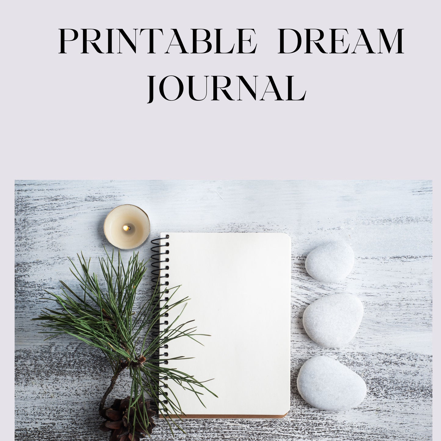 Printable Dream Journal - JOURNAL VENUE