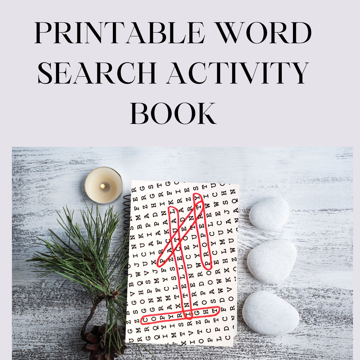 Printable Word Search Activity Book - JOURNAL VENUE