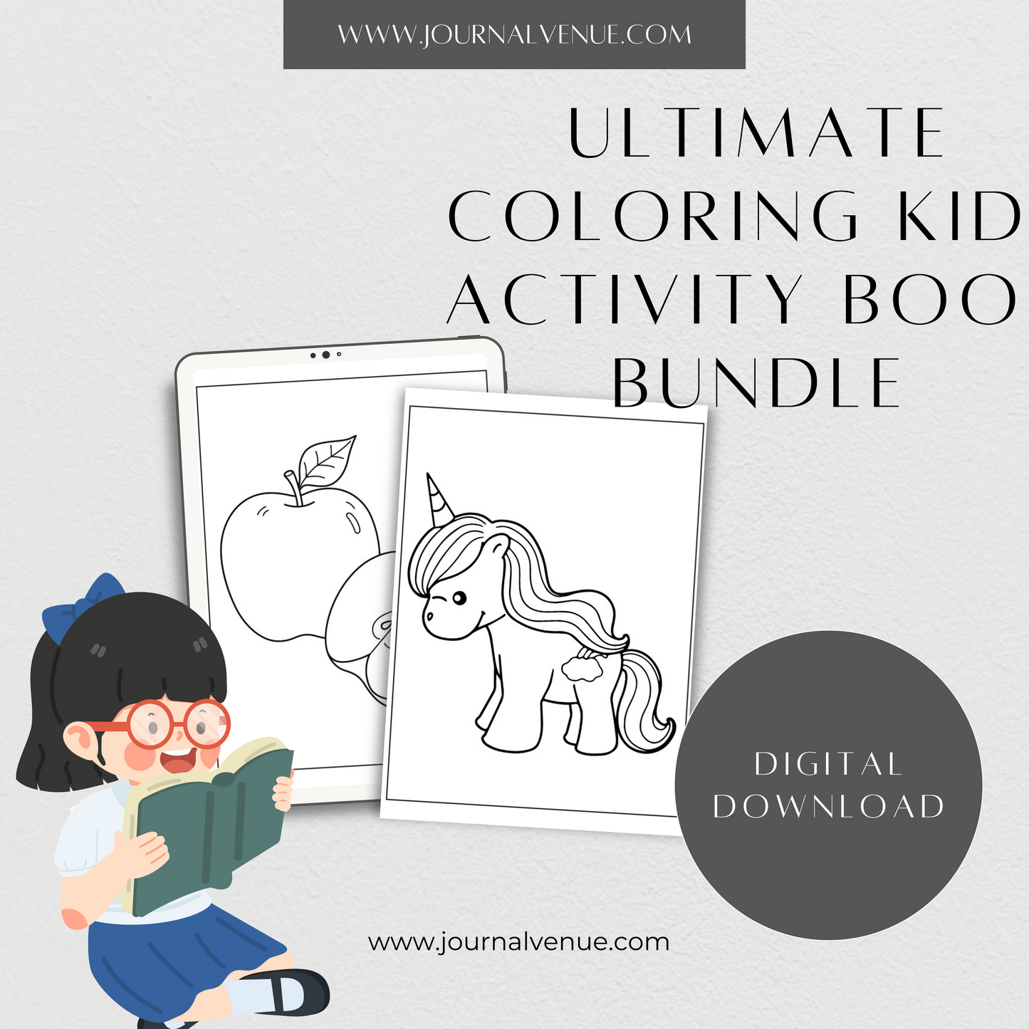 Ultimate Coloring Kids Activity Book Bundle - JOURNAL VENUE