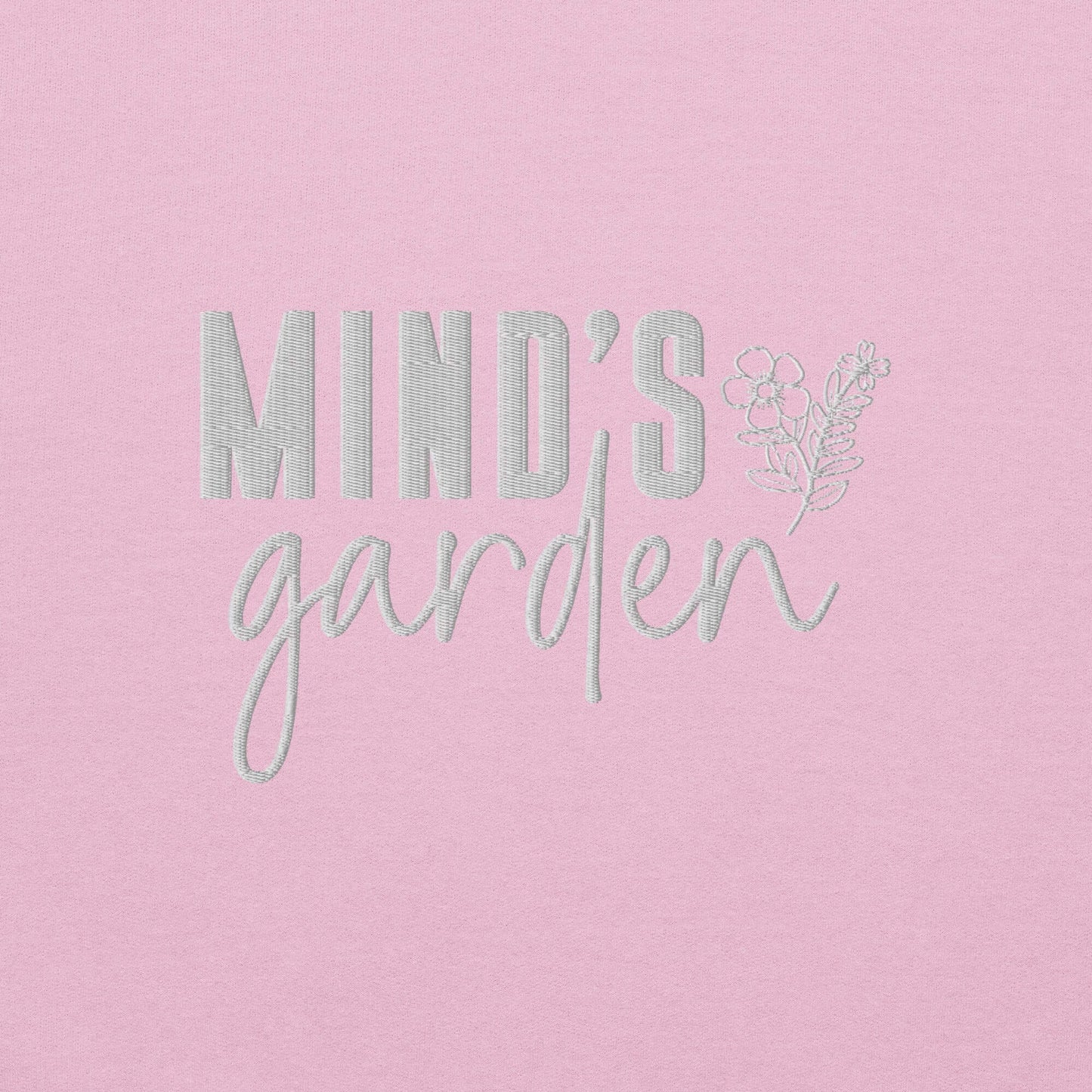 Minds Garden Embroidered Sweatshirt - JOURNAL VENUE