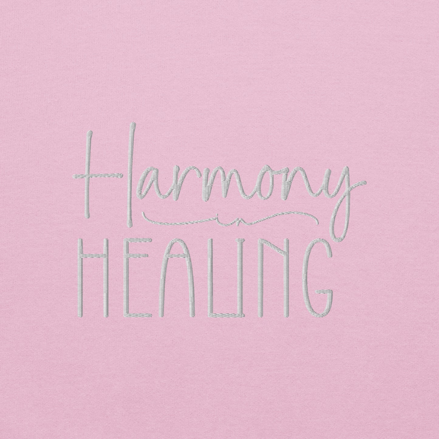 Harmony in Healing Embroidered Sweatshirt - JOURNAL VENUE