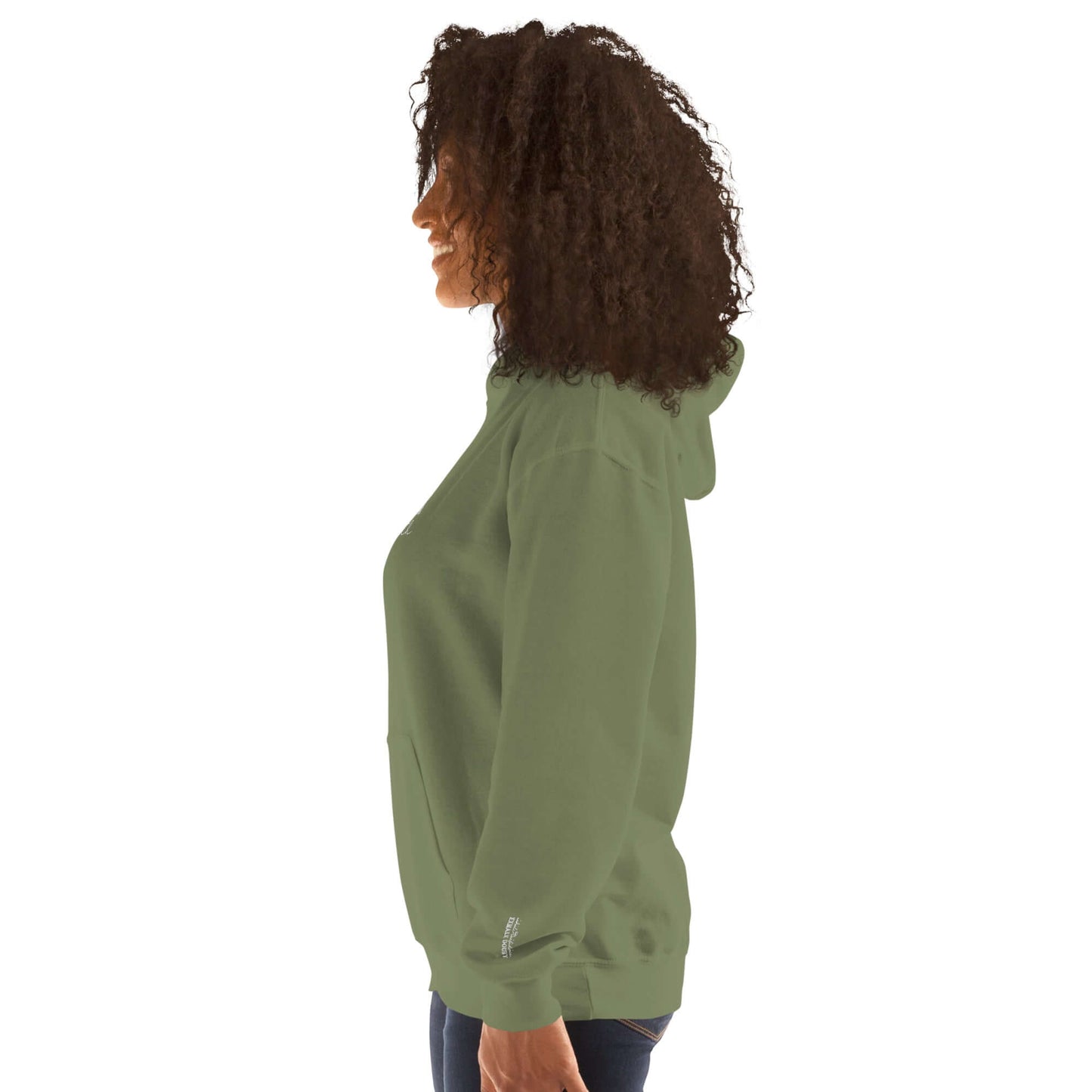 Bravery Inhale Exhale Embroidered Hoodie - JOURNAL VENUE