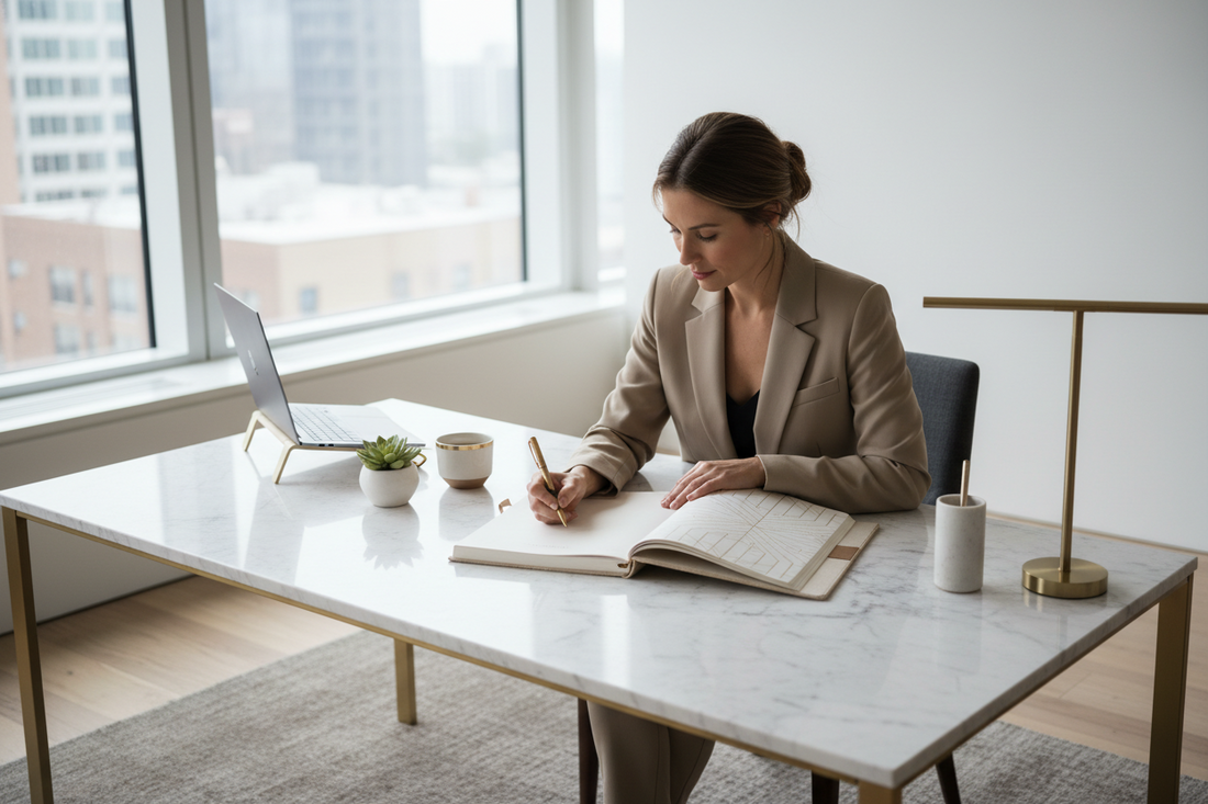Professional journaling - business notebooks and premium planners for modern professionals